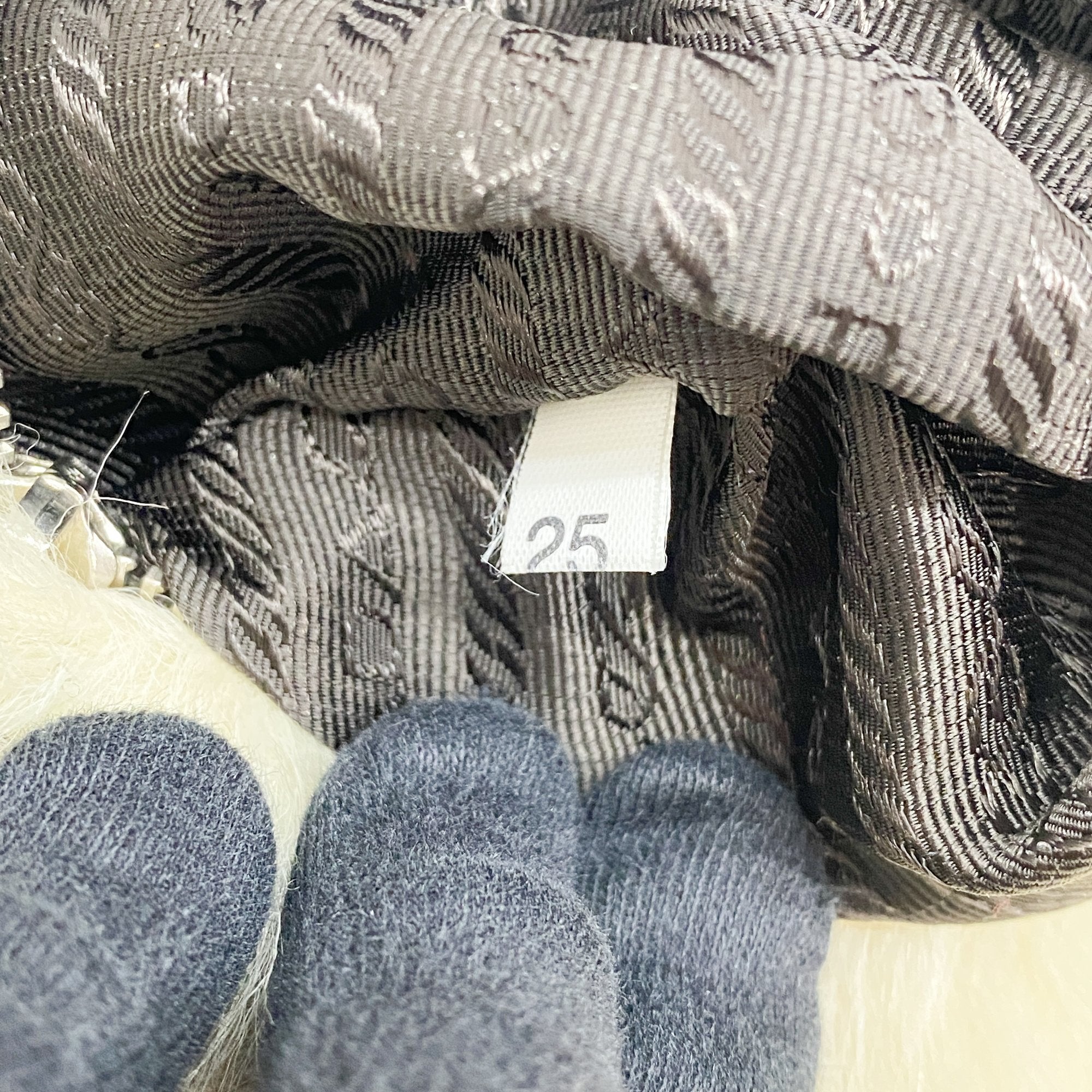 White Fur Shoulder Bag