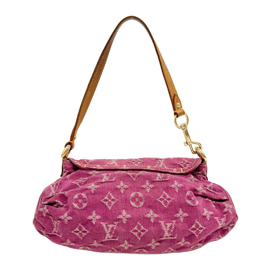 Monogram Pink Canvas Shoulder Bag
