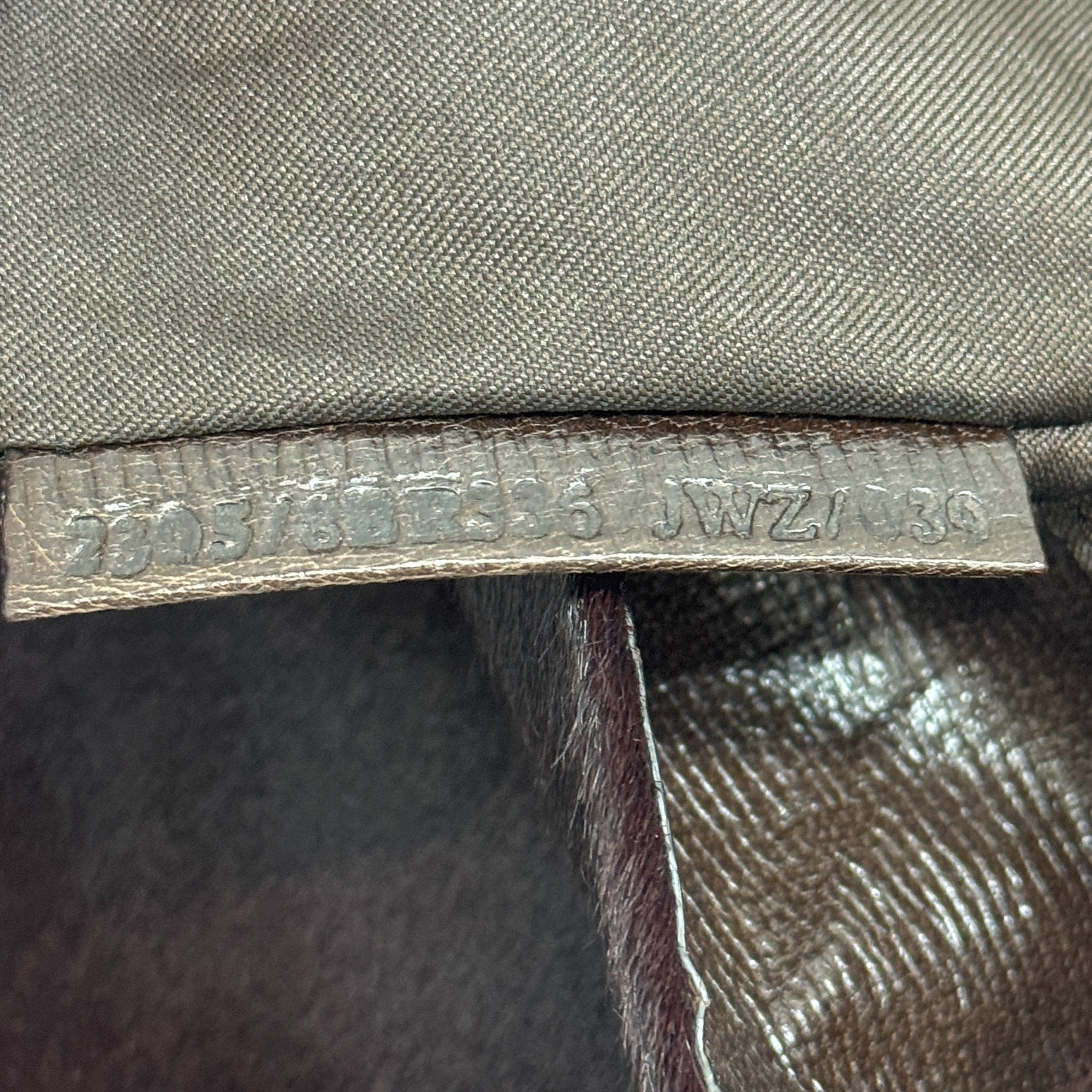 Brown Pony Hair Shoulder Bag