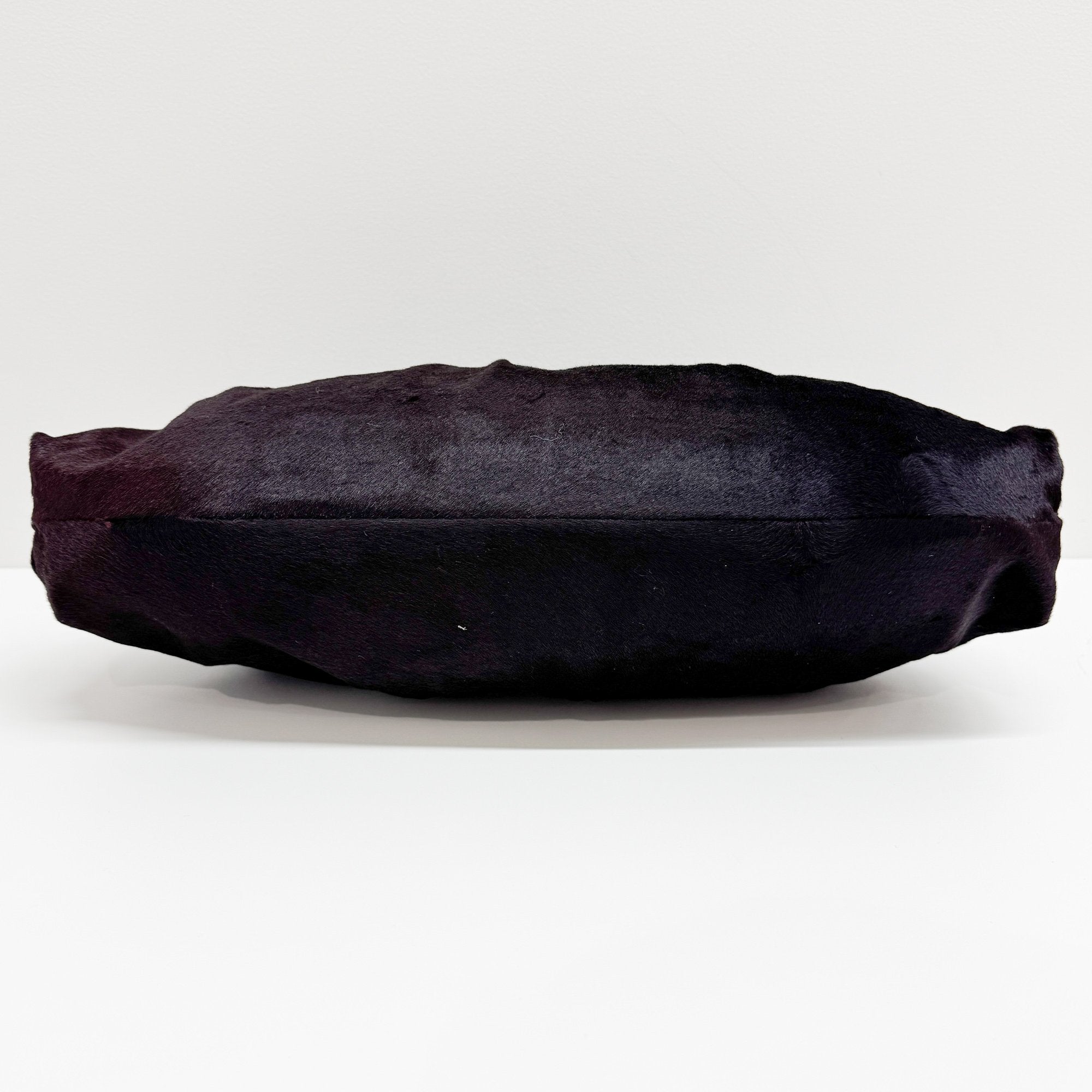 Brown Pony Hair Shoulder Bag