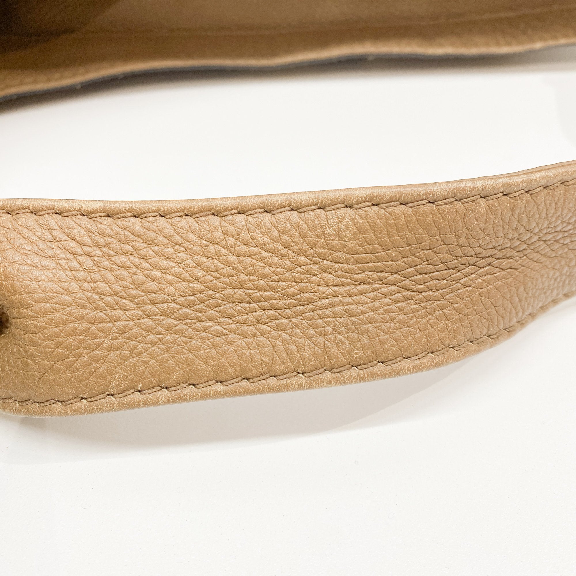 Greenwich Brown Python Embossed Leather Hobo Bag