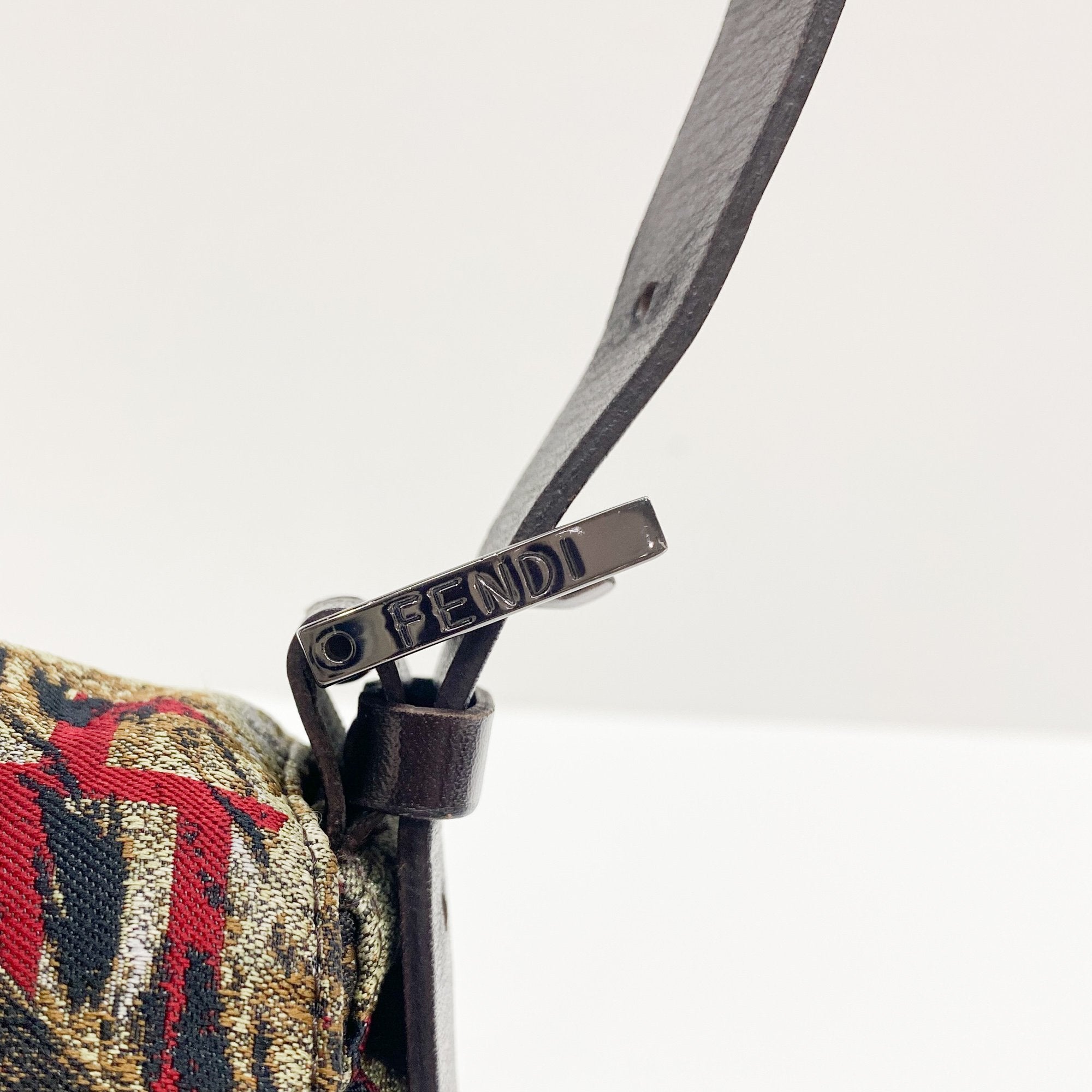 Mamma Baguette Multi-Color Bird Canvas Shoulder Bag