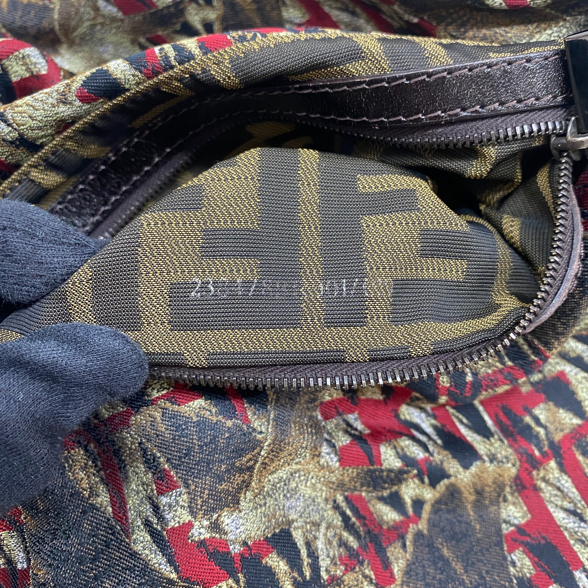 Mamma Baguette Multi-Color Bird Canvas Shoulder Bag