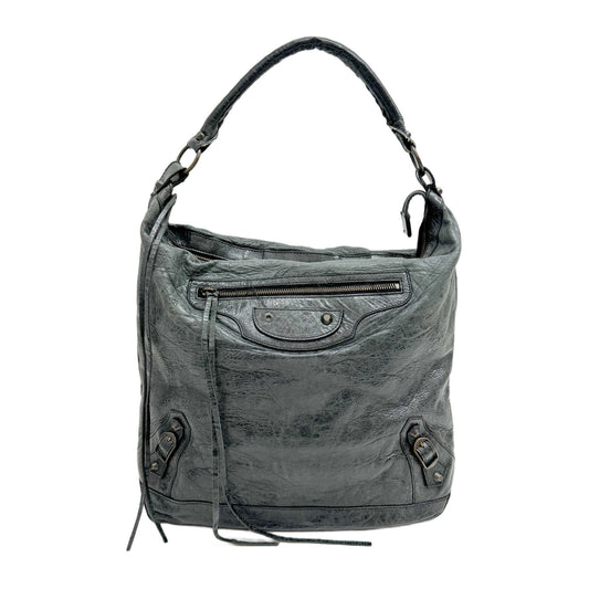 Green Leather Shoulder Bag
