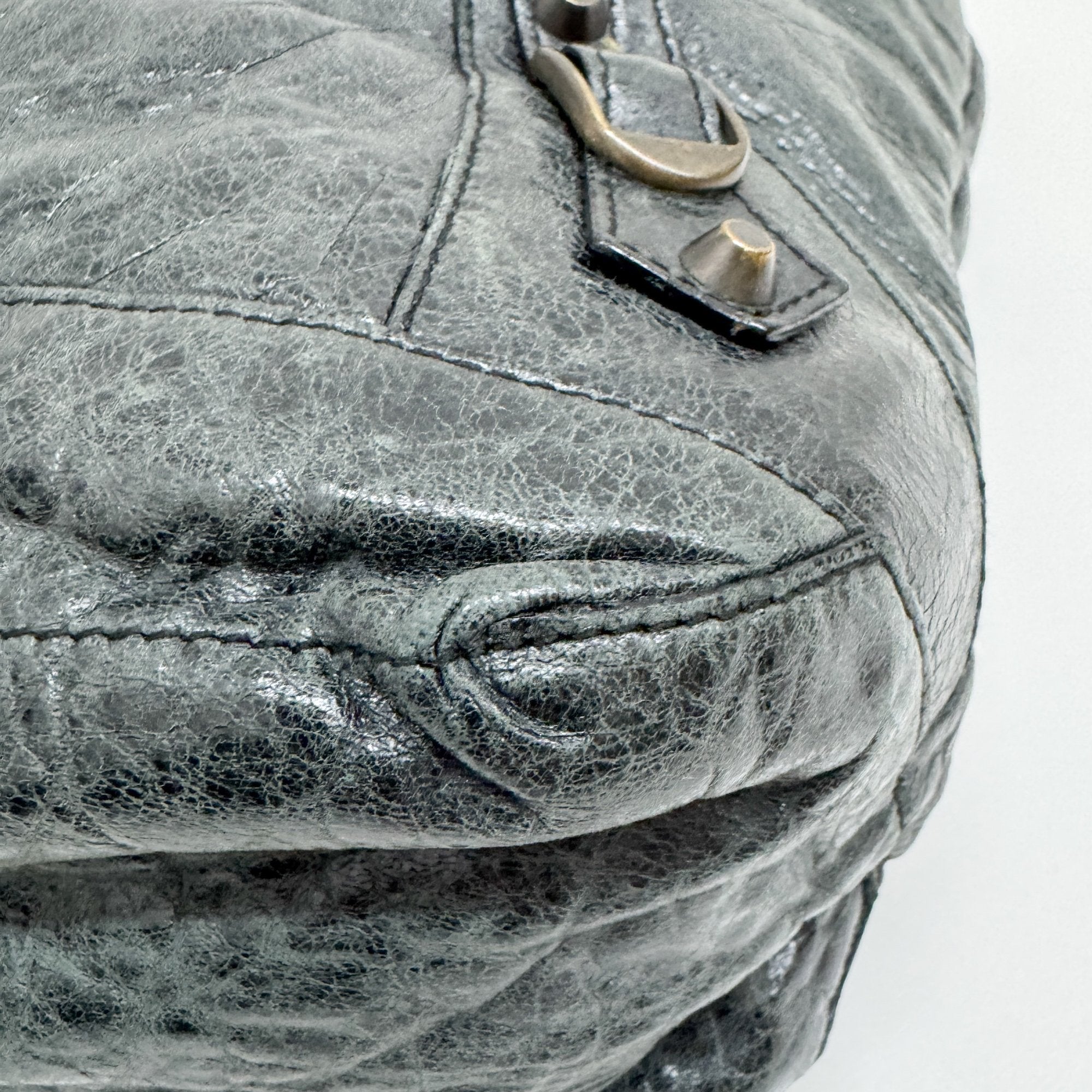 Green Leather Shoulder Bag