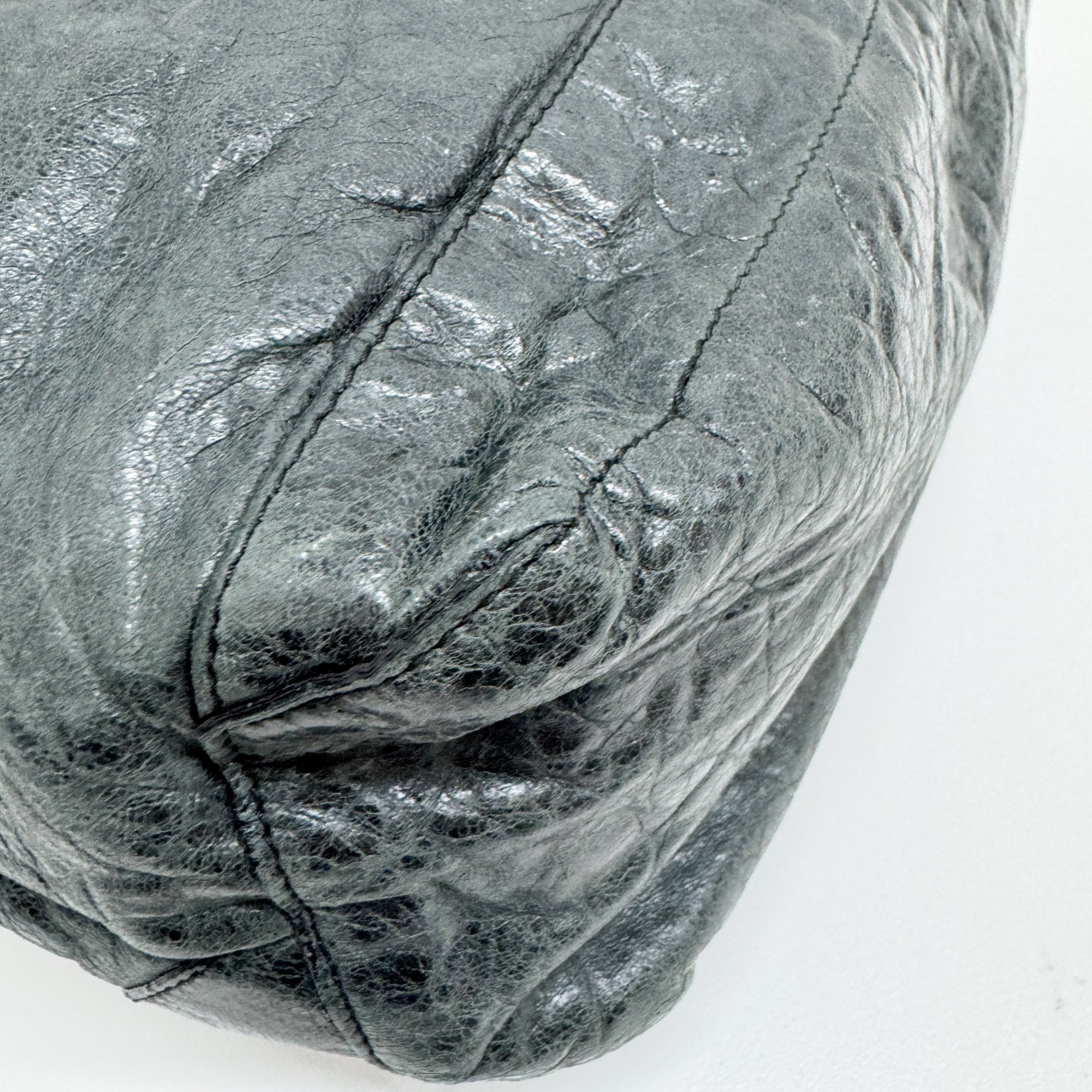 Green Leather Shoulder Bag