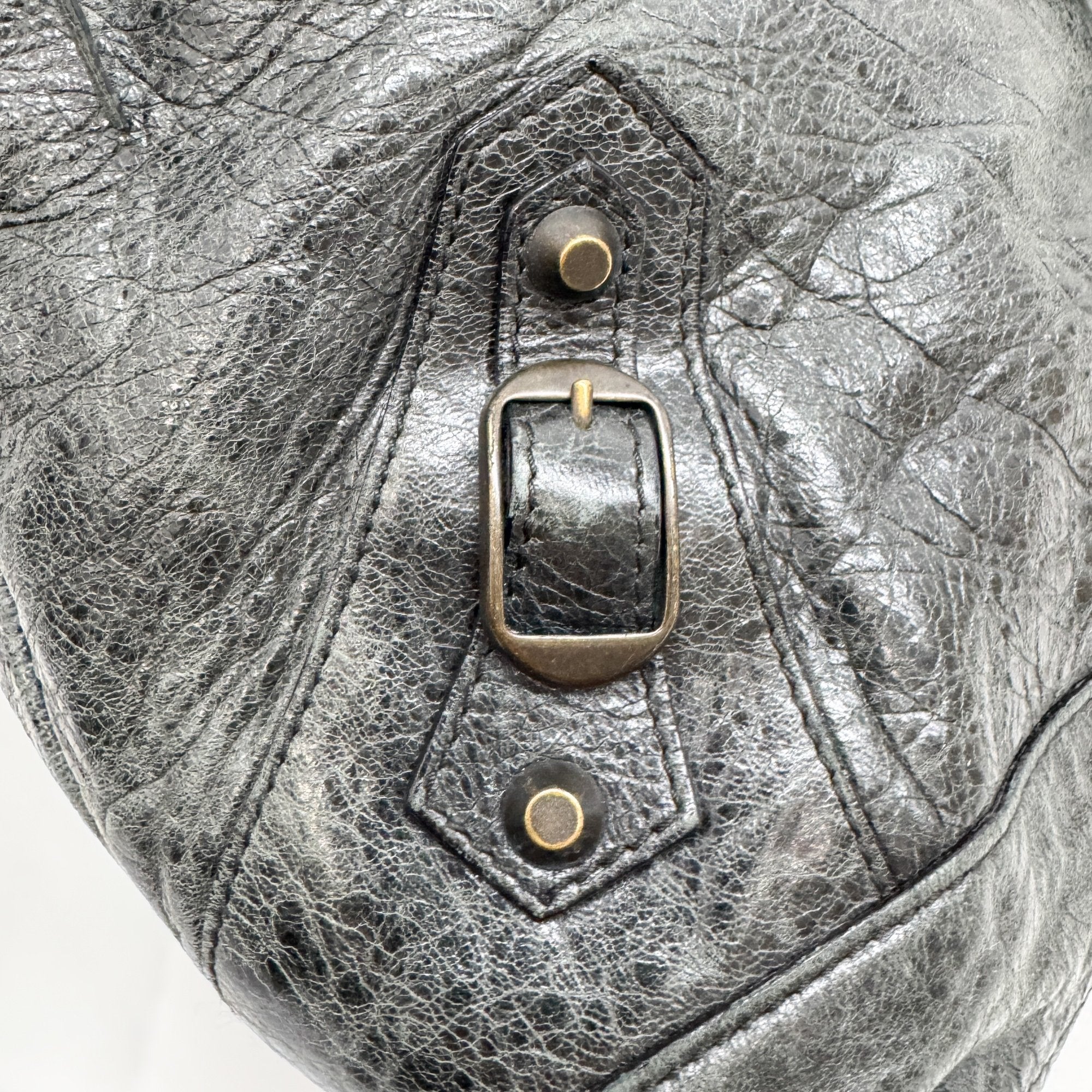 Green Leather Shoulder Bag