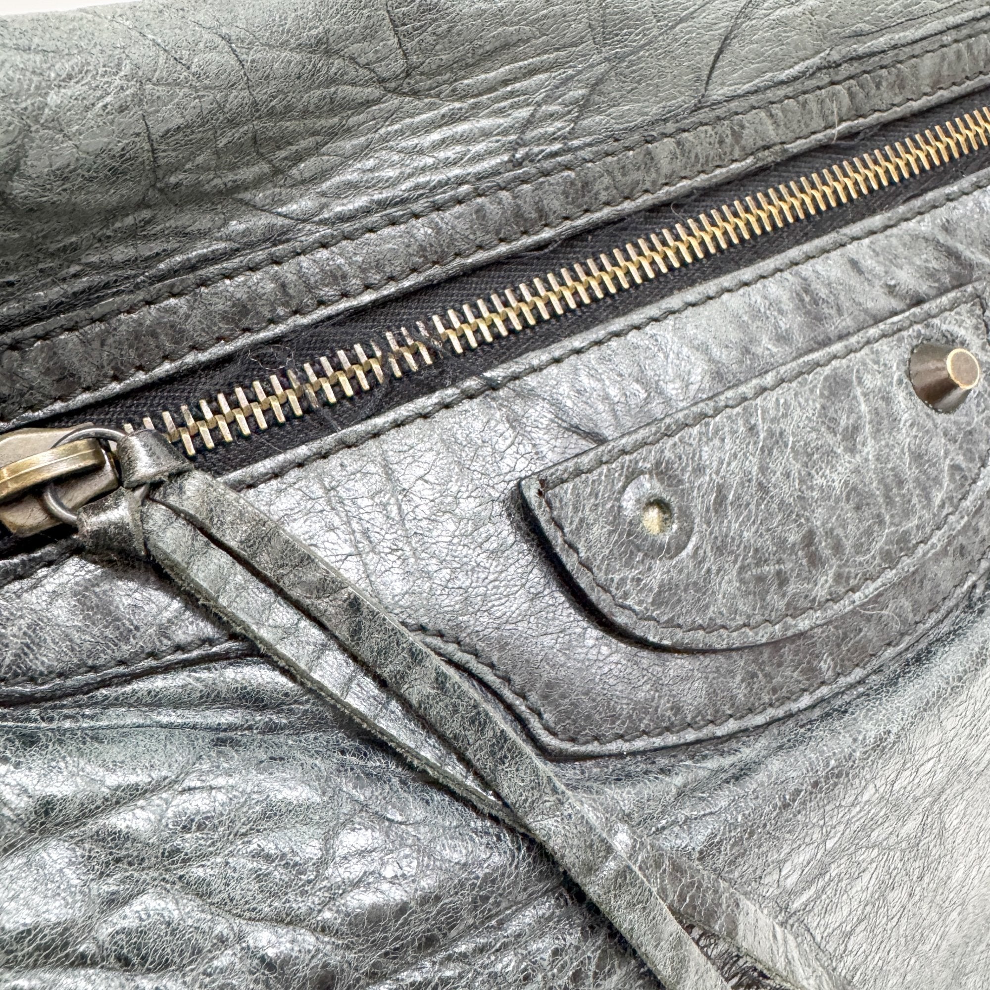 Green Leather Shoulder Bag