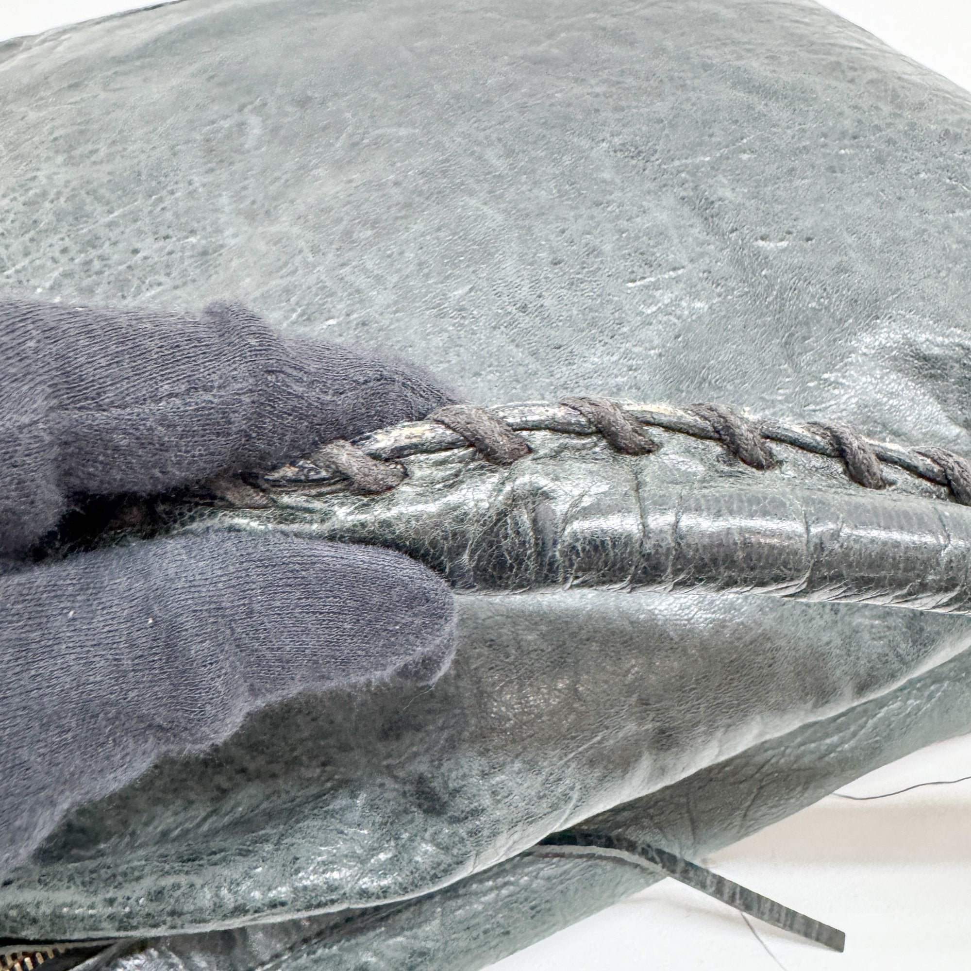 Green Leather Shoulder Bag