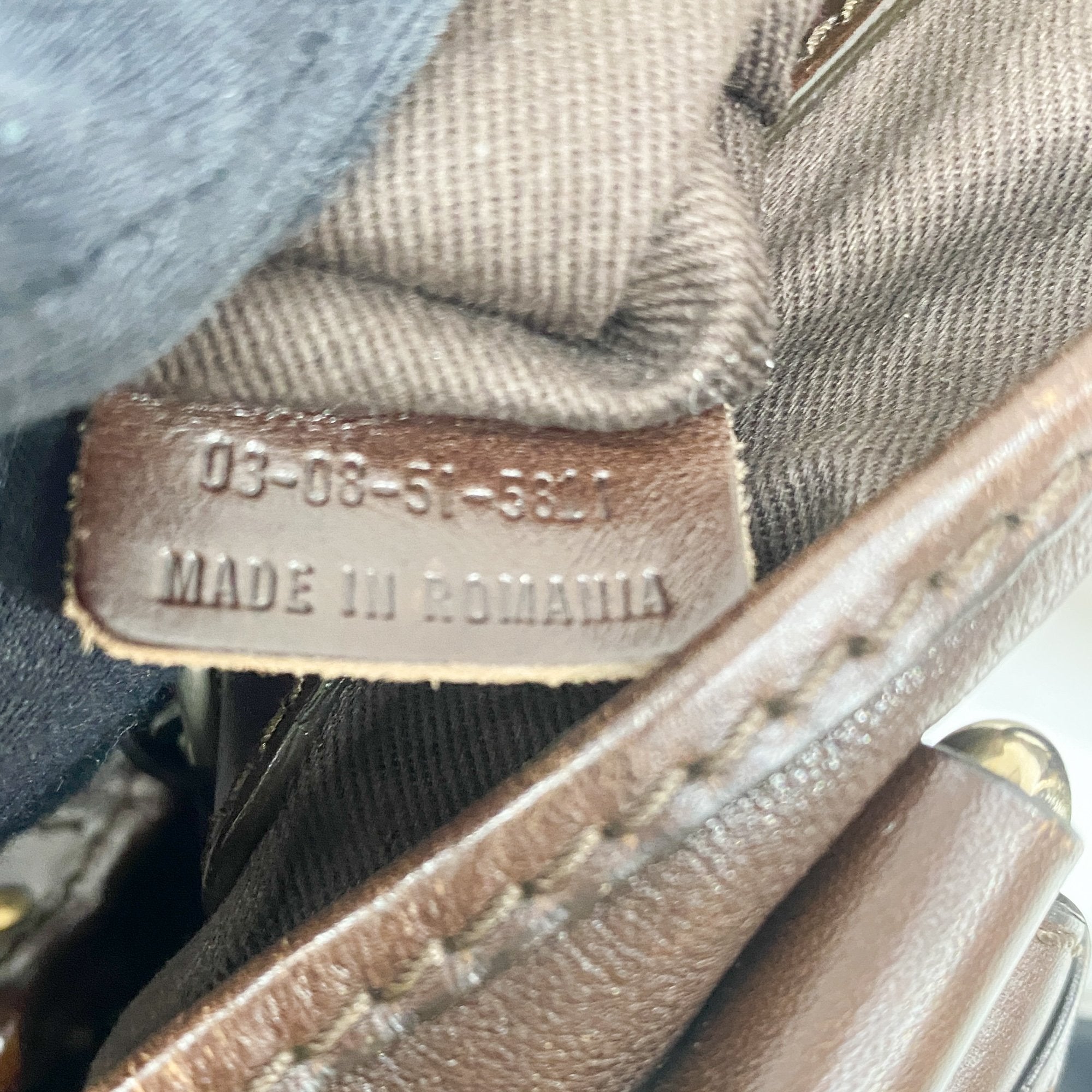 Kerala Brown Leather Shoulder Bag