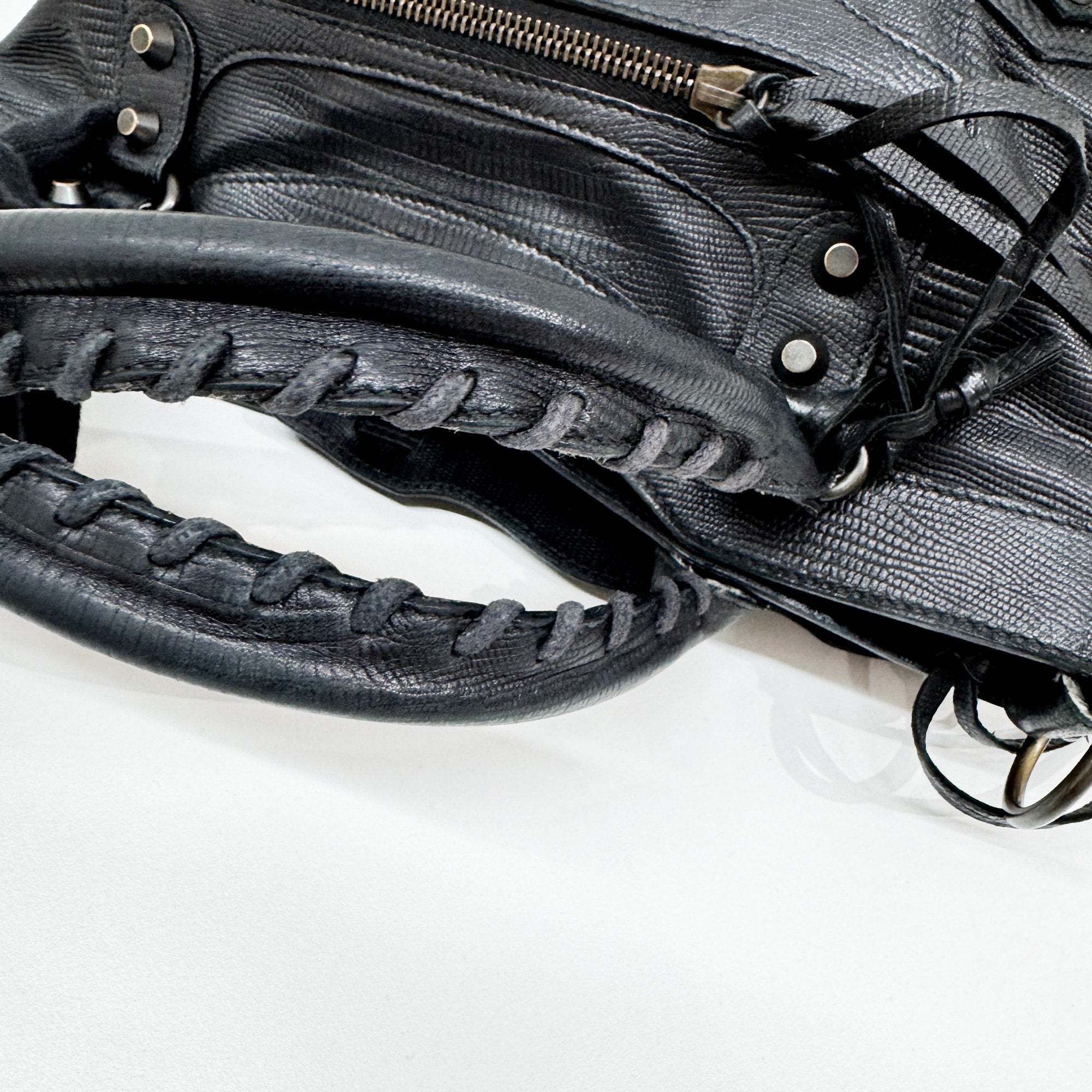 Limited Edition 10 Year Anniversary The First Black Leather Two Way Bag