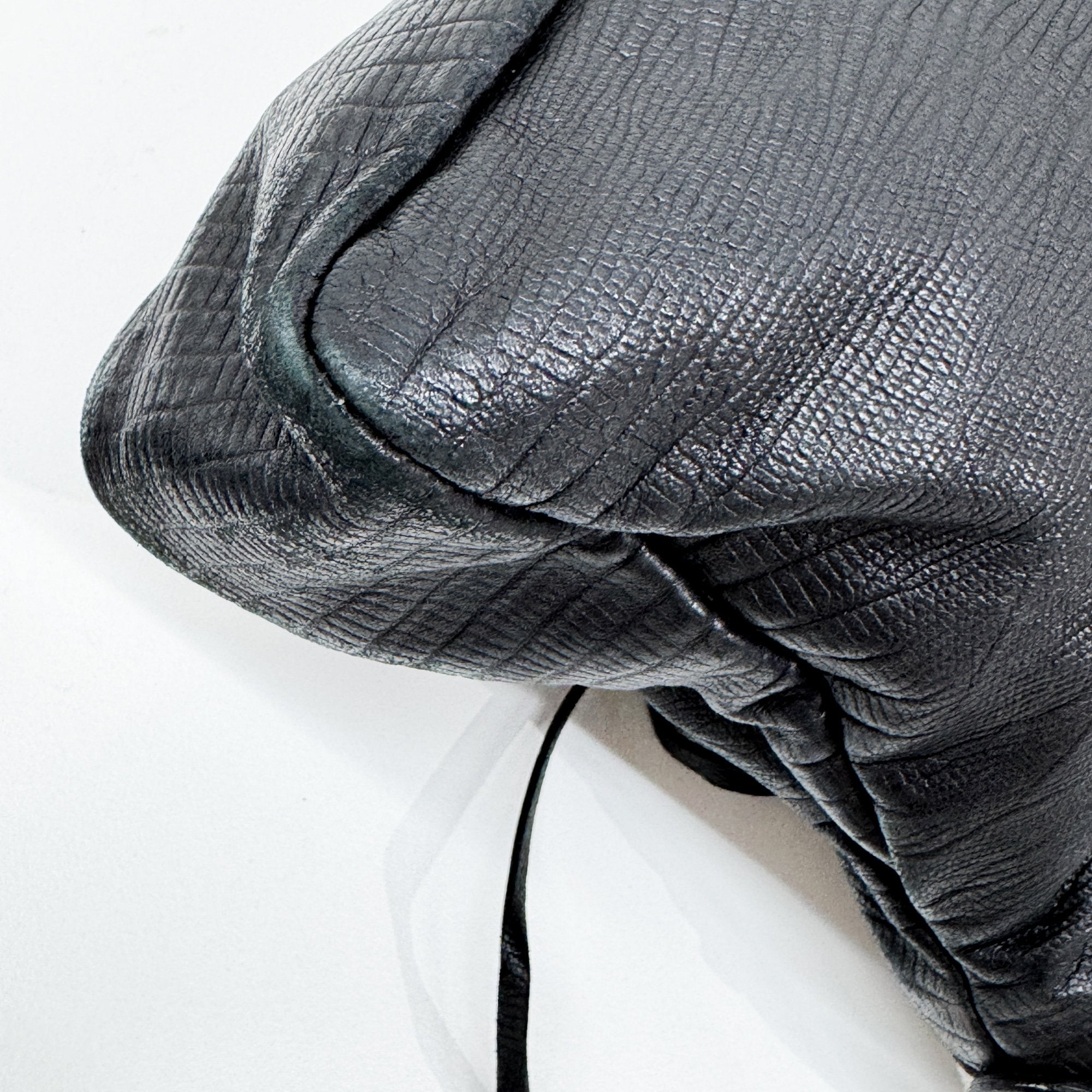 Limited Edition 10 Year Anniversary The First Black Leather Two Way Bag