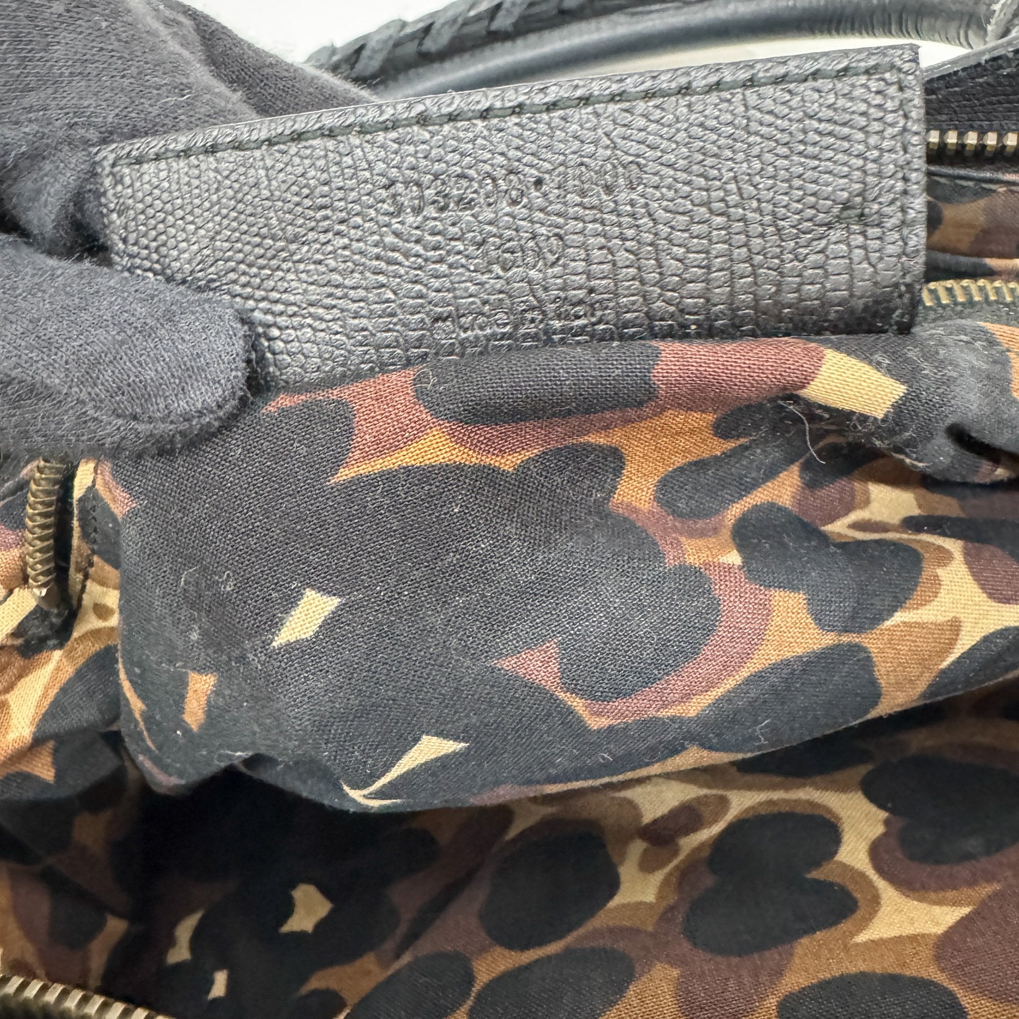 Limited Edition 10 Year Anniversary The First Black Leather Two Way Bag