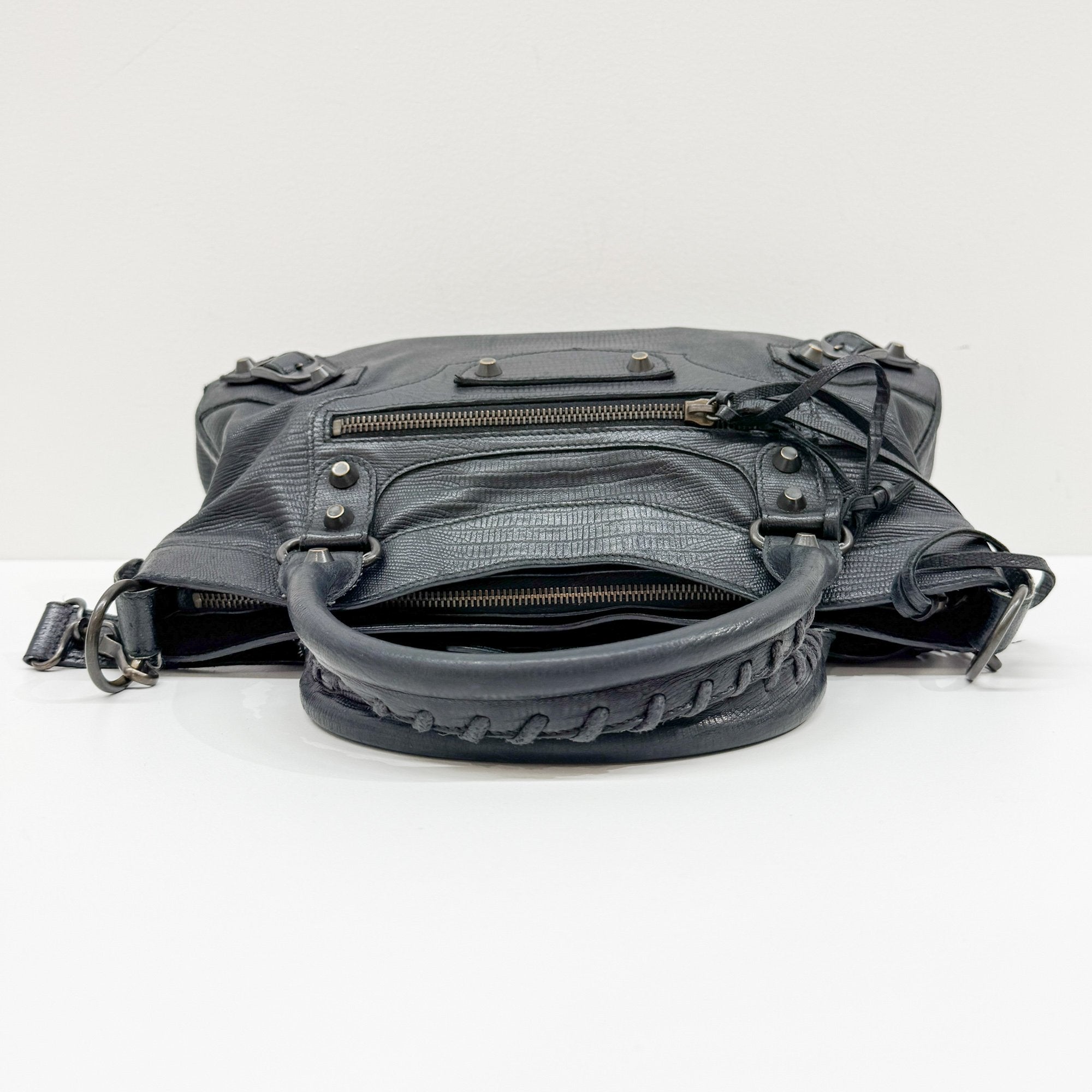 Limited Edition 10 Year Anniversary The First Black Leather Two Way Bag
