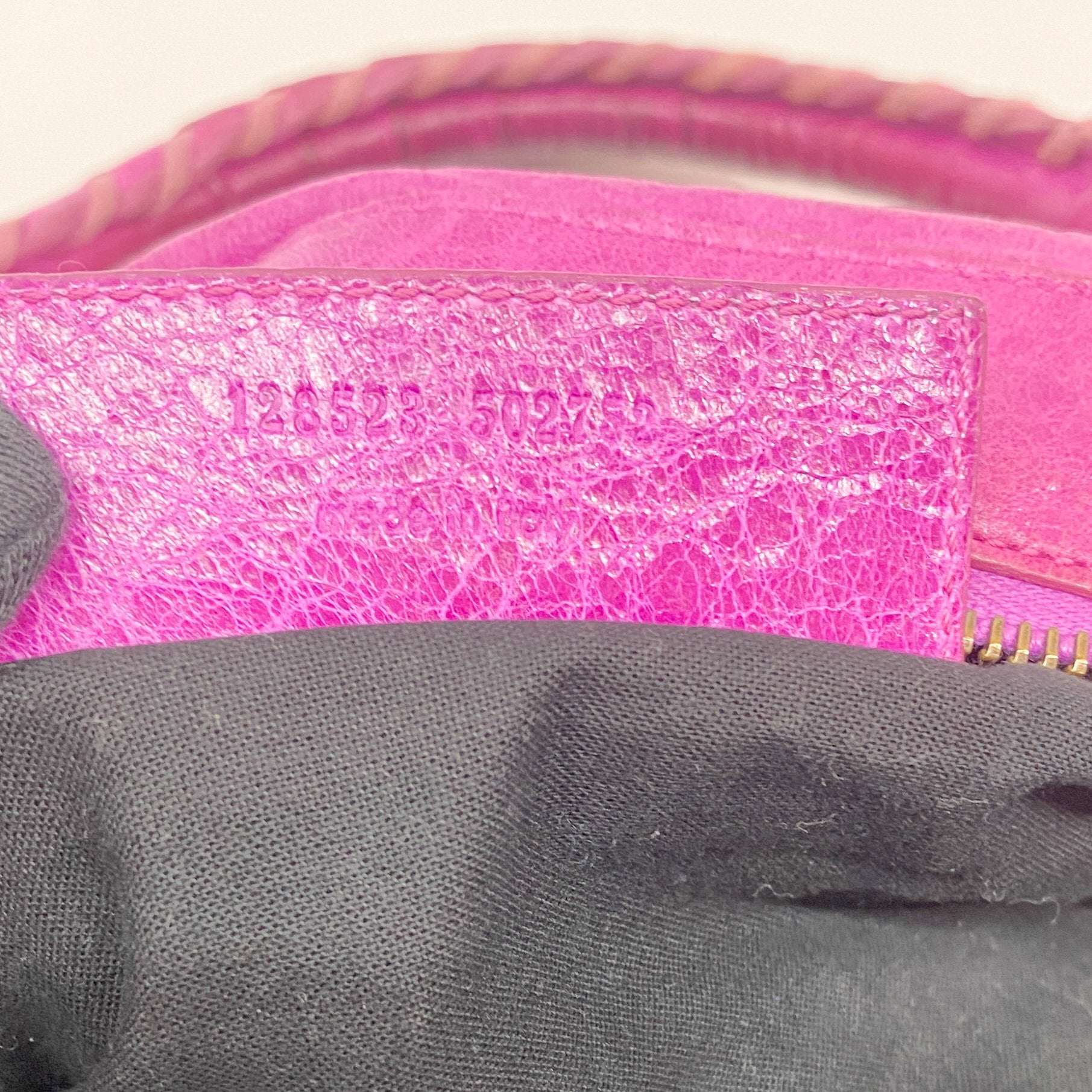 Twiggy Pink Leather Two Way Bag