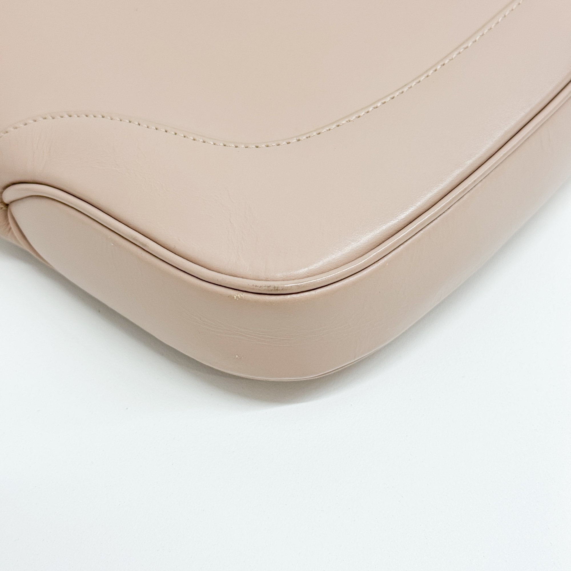 Jackie Pink Leather Shoulder Bag