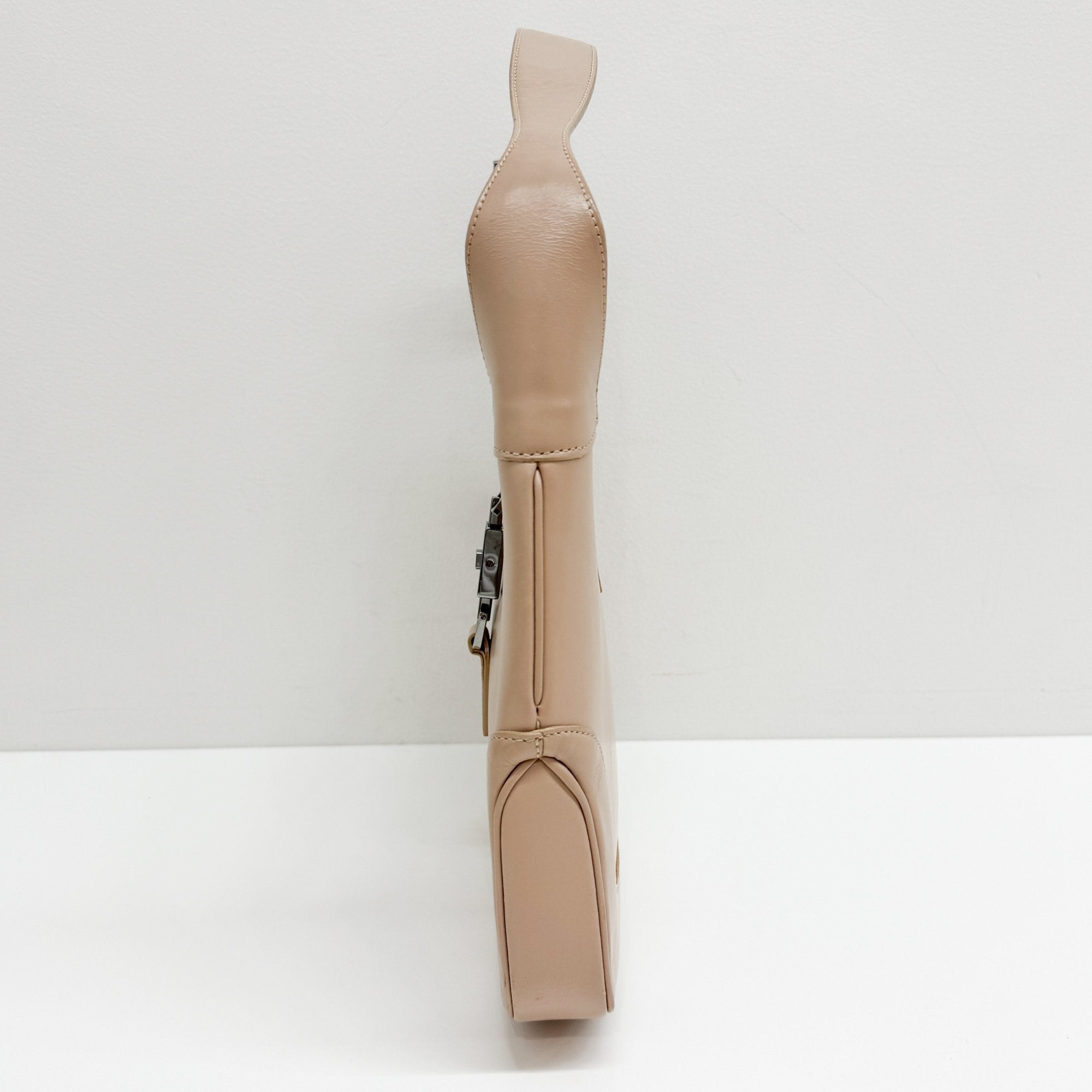 Jackie Pink Leather Shoulder Bag