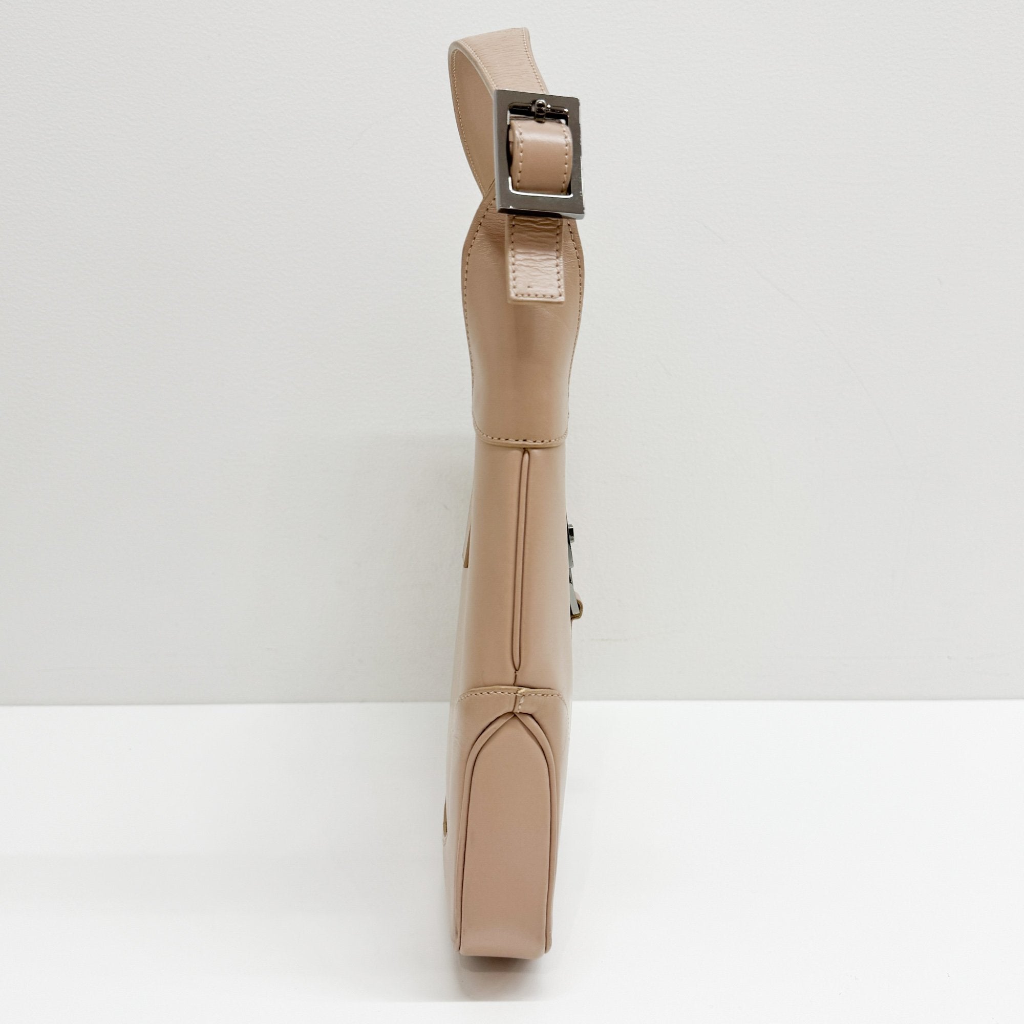 Jackie Pink Leather Shoulder Bag