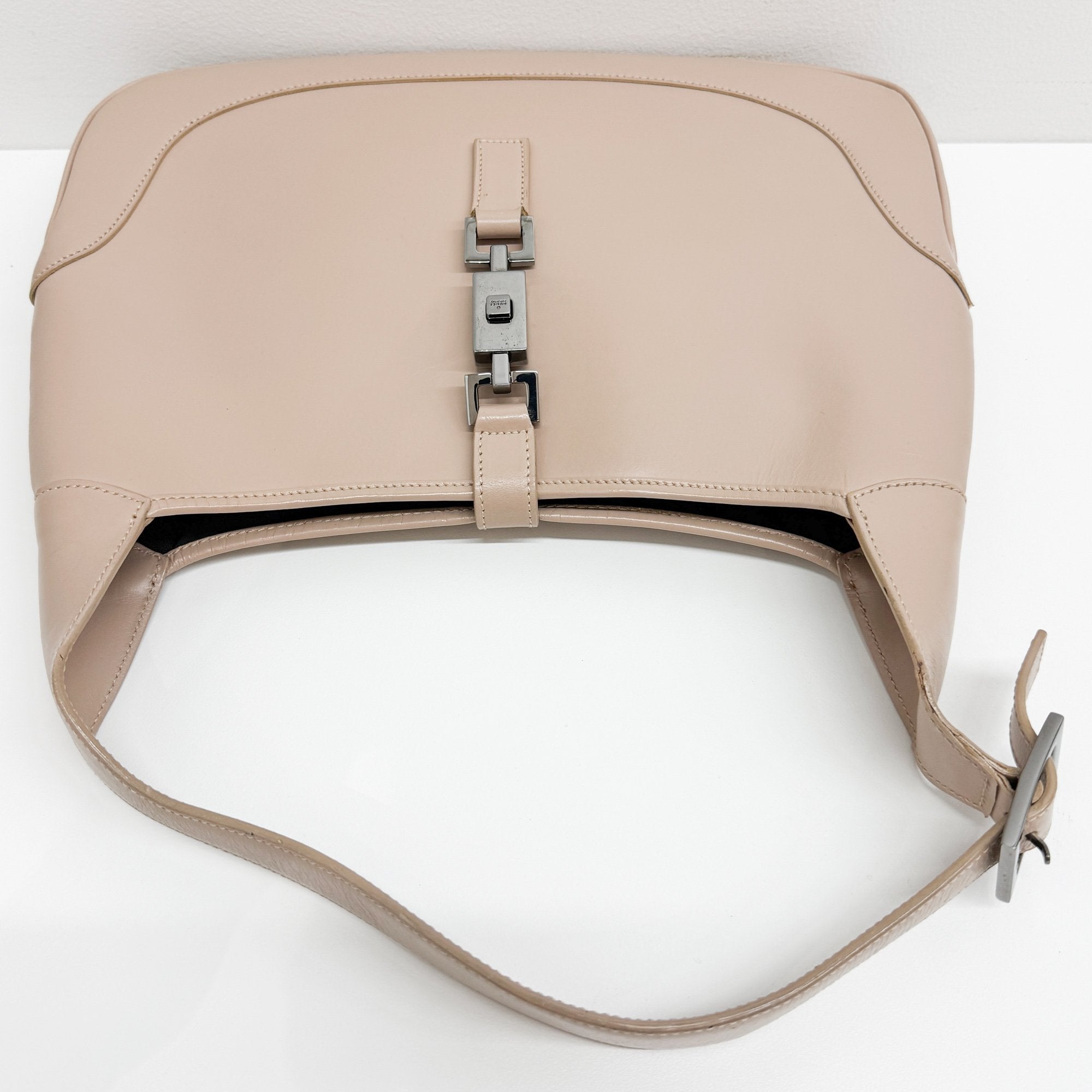 Jackie Pink Leather Shoulder Bag