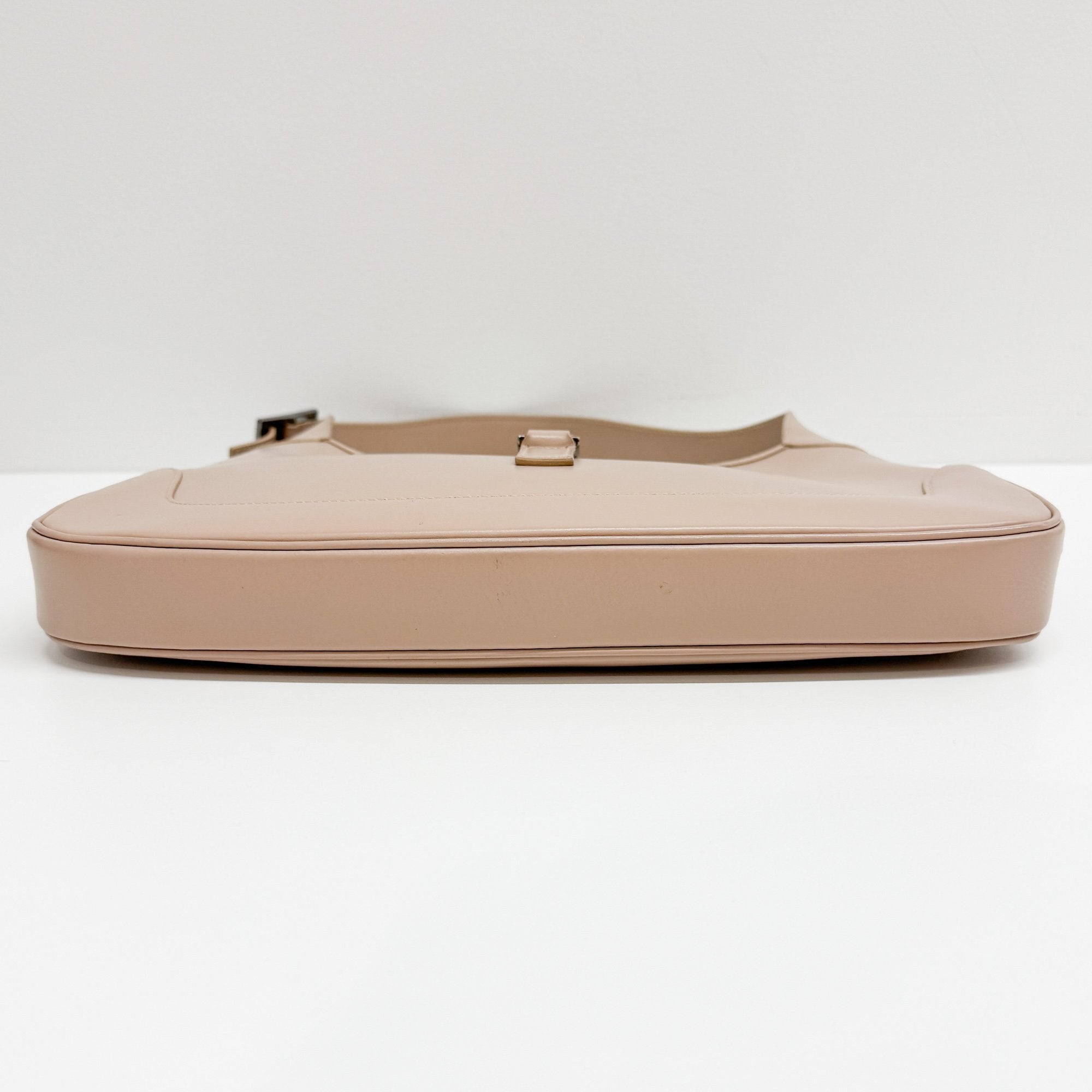 Jackie Pink Leather Shoulder Bag