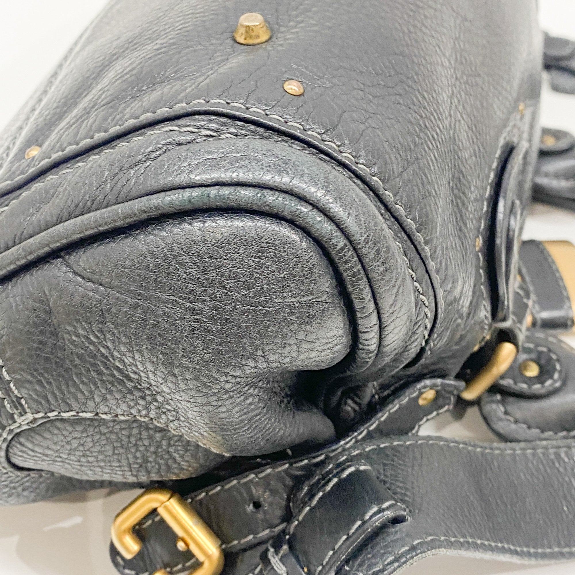 Paddington Black Leather Two Way Bag