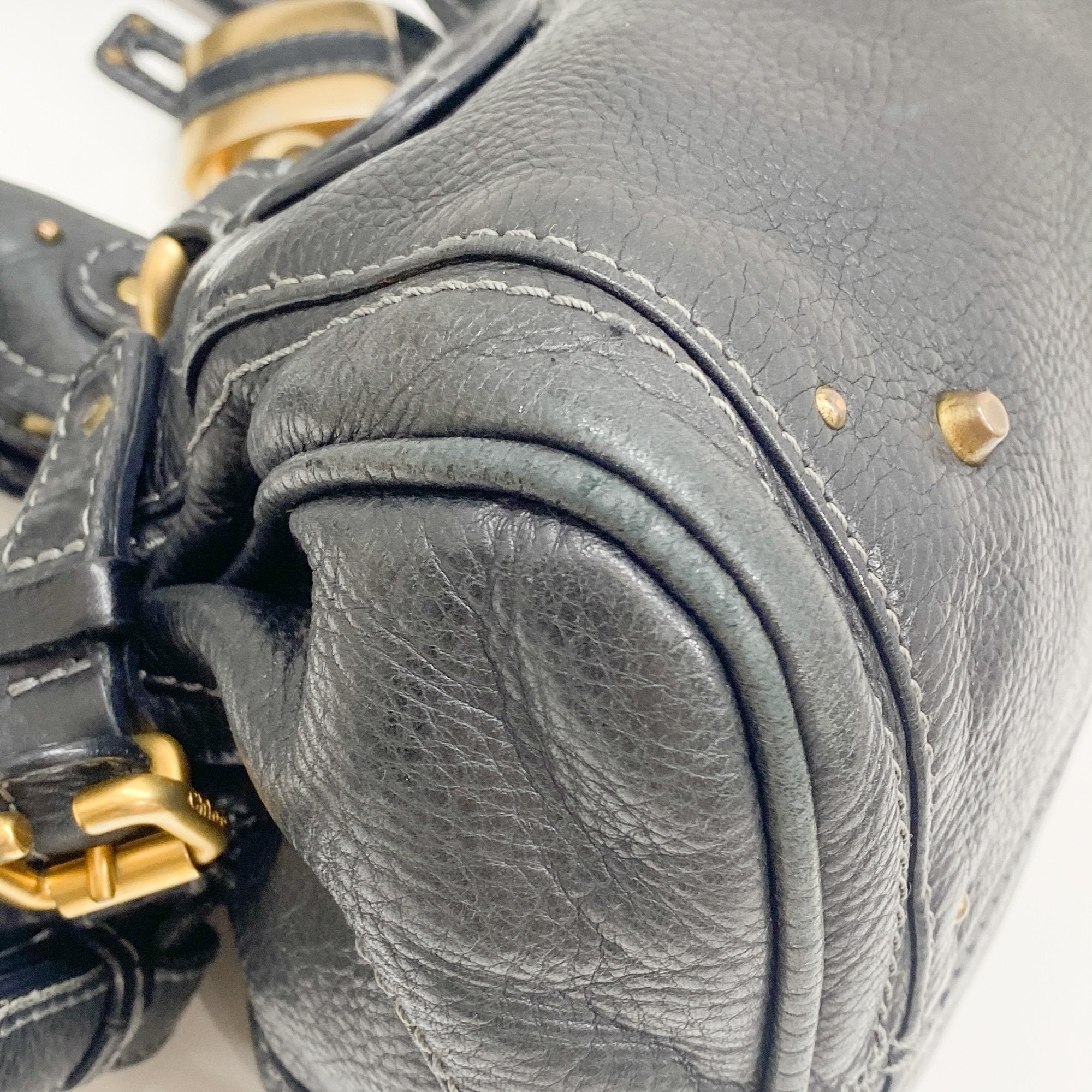 Paddington Black Leather Two Way Bag