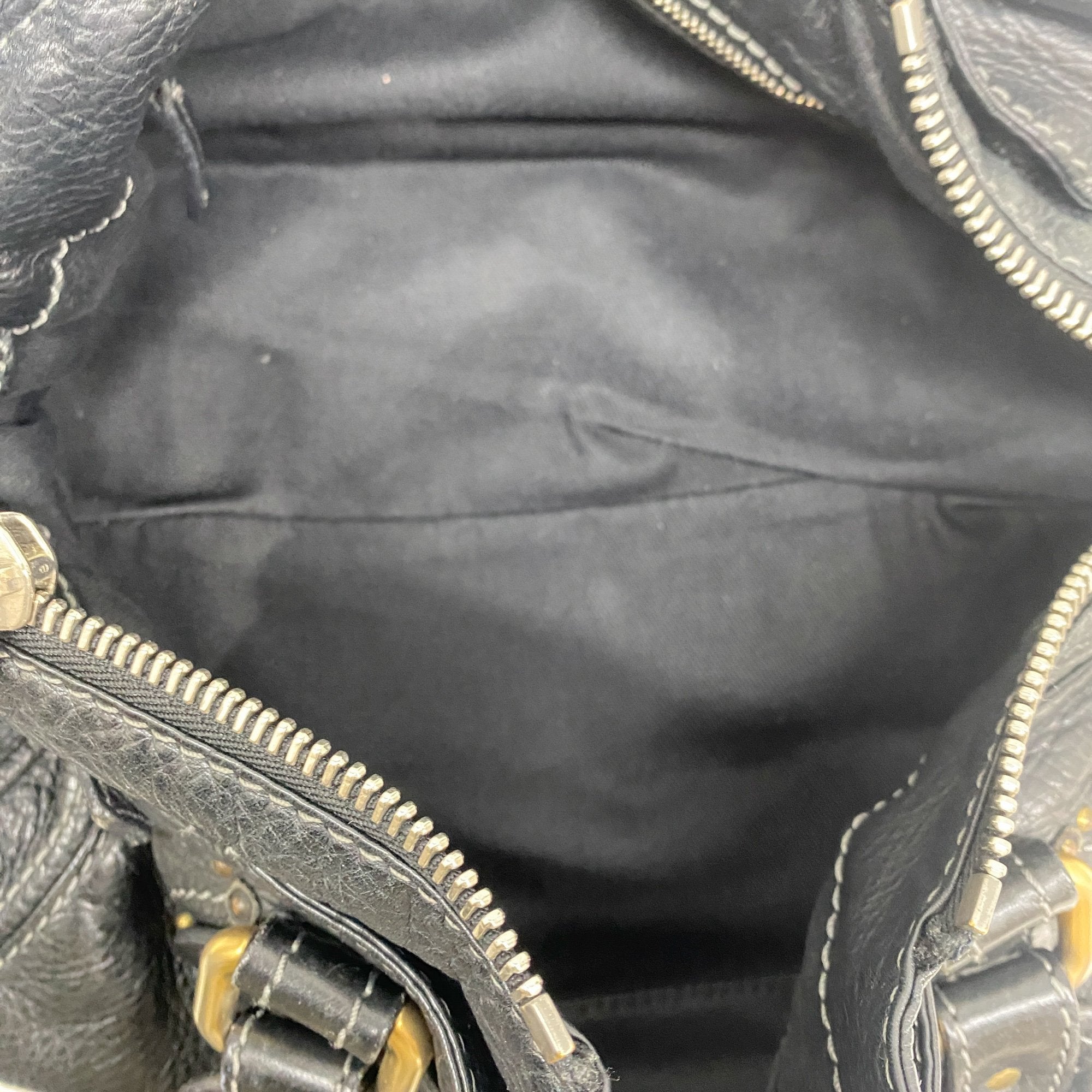 Paddington Black Leather Two Way Bag