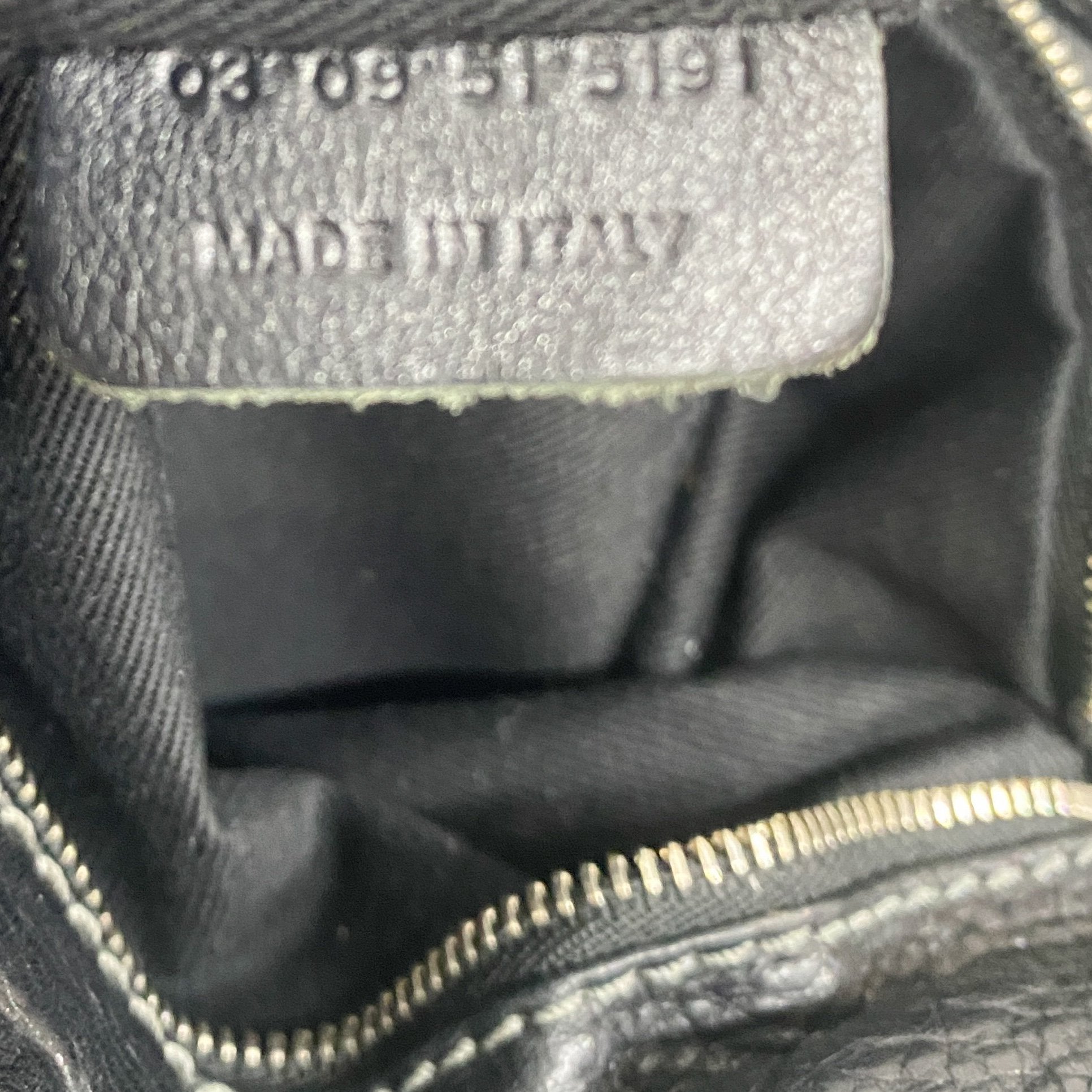 Paddington Black Leather Two Way Bag