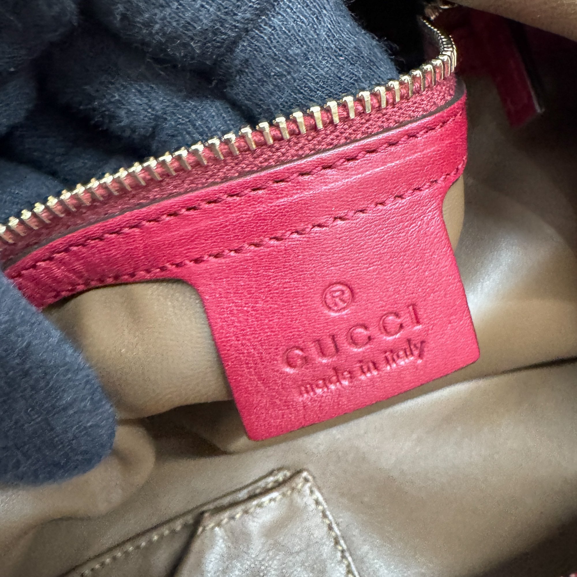 Jackie Red & Black Python Embossed Leather Two Way Tote Bag