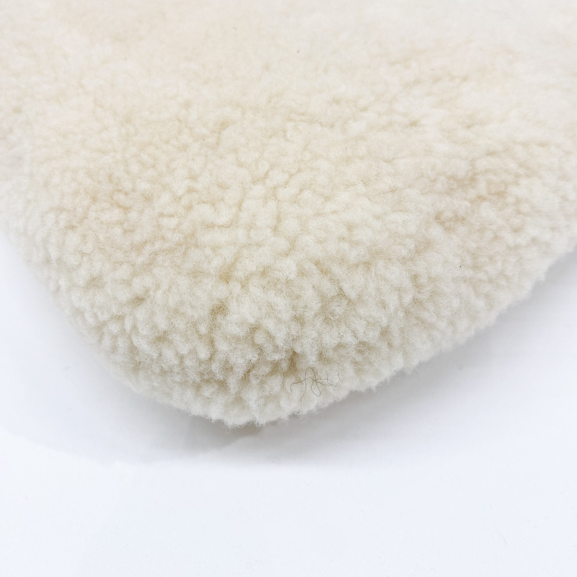 Jackie Beige Fur Shoulder Bag