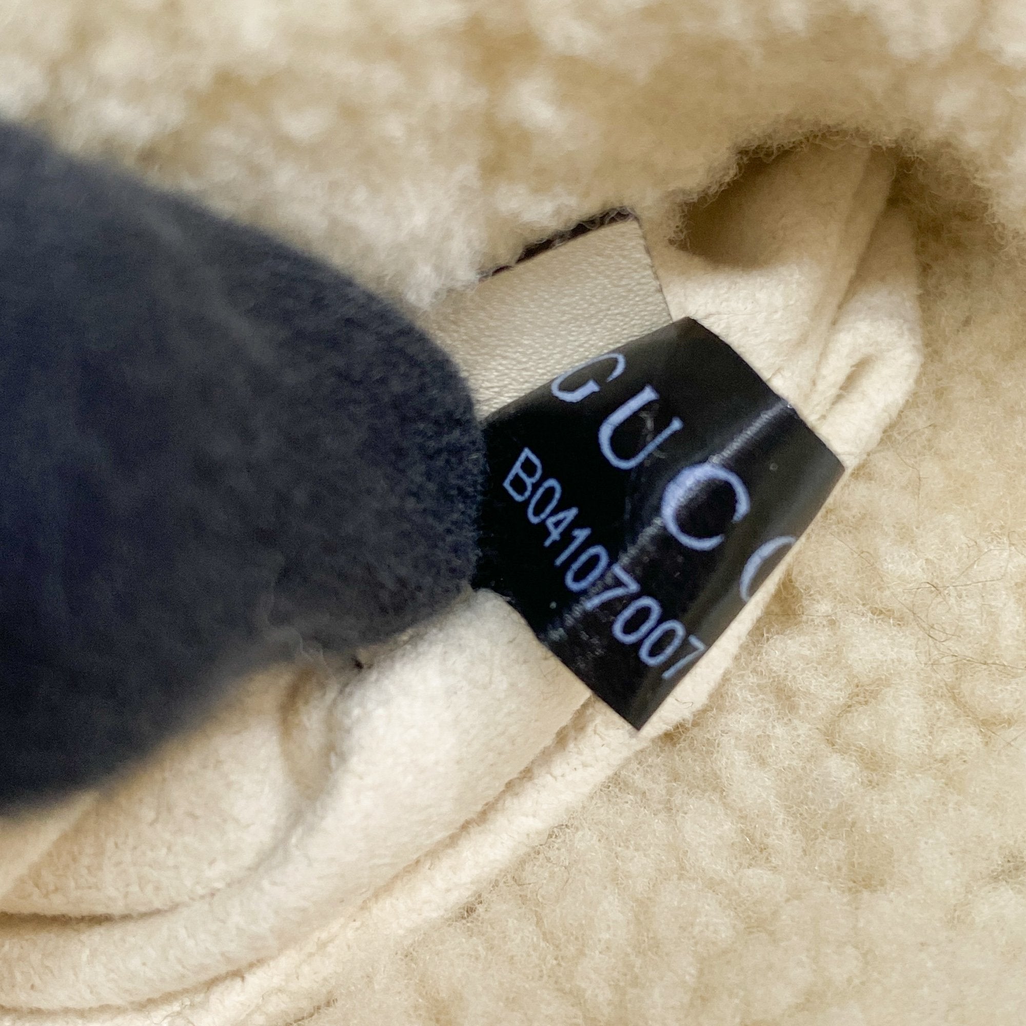 Jackie Beige Fur Shoulder Bag