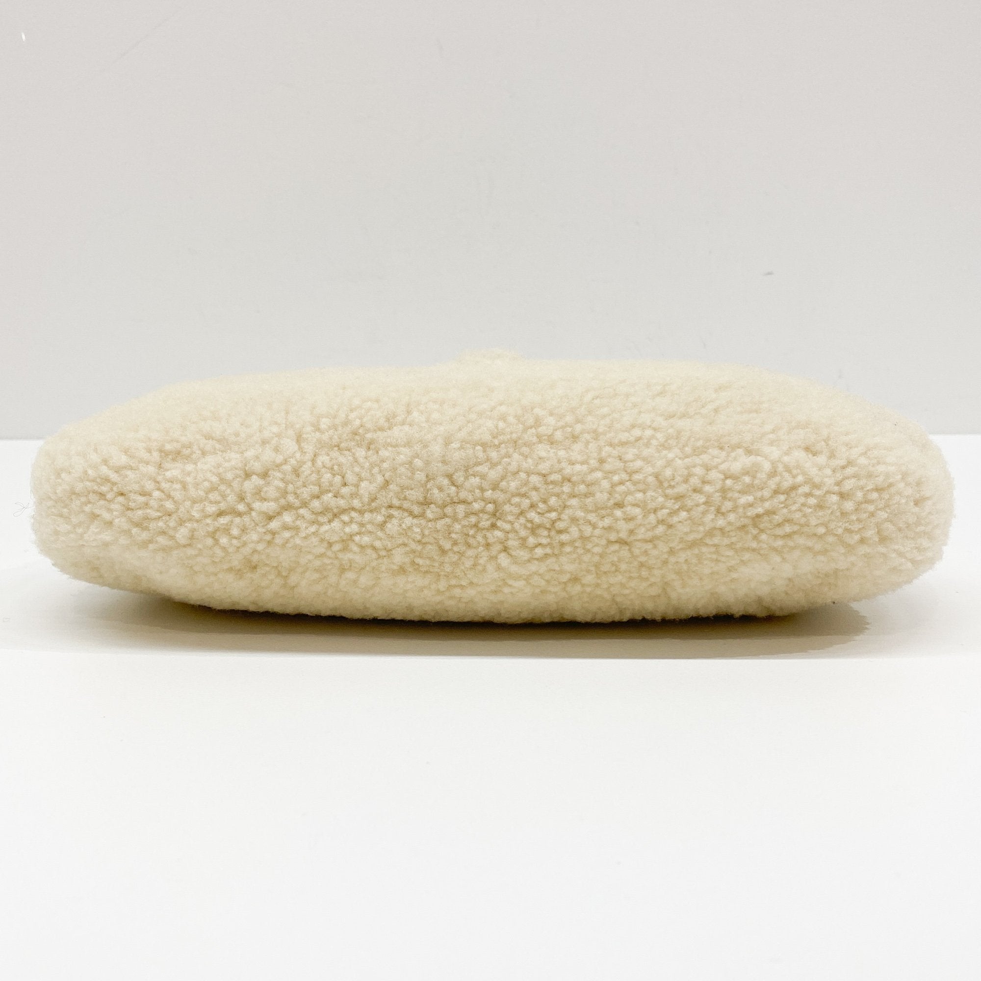 Jackie Beige Fur Shoulder Bag