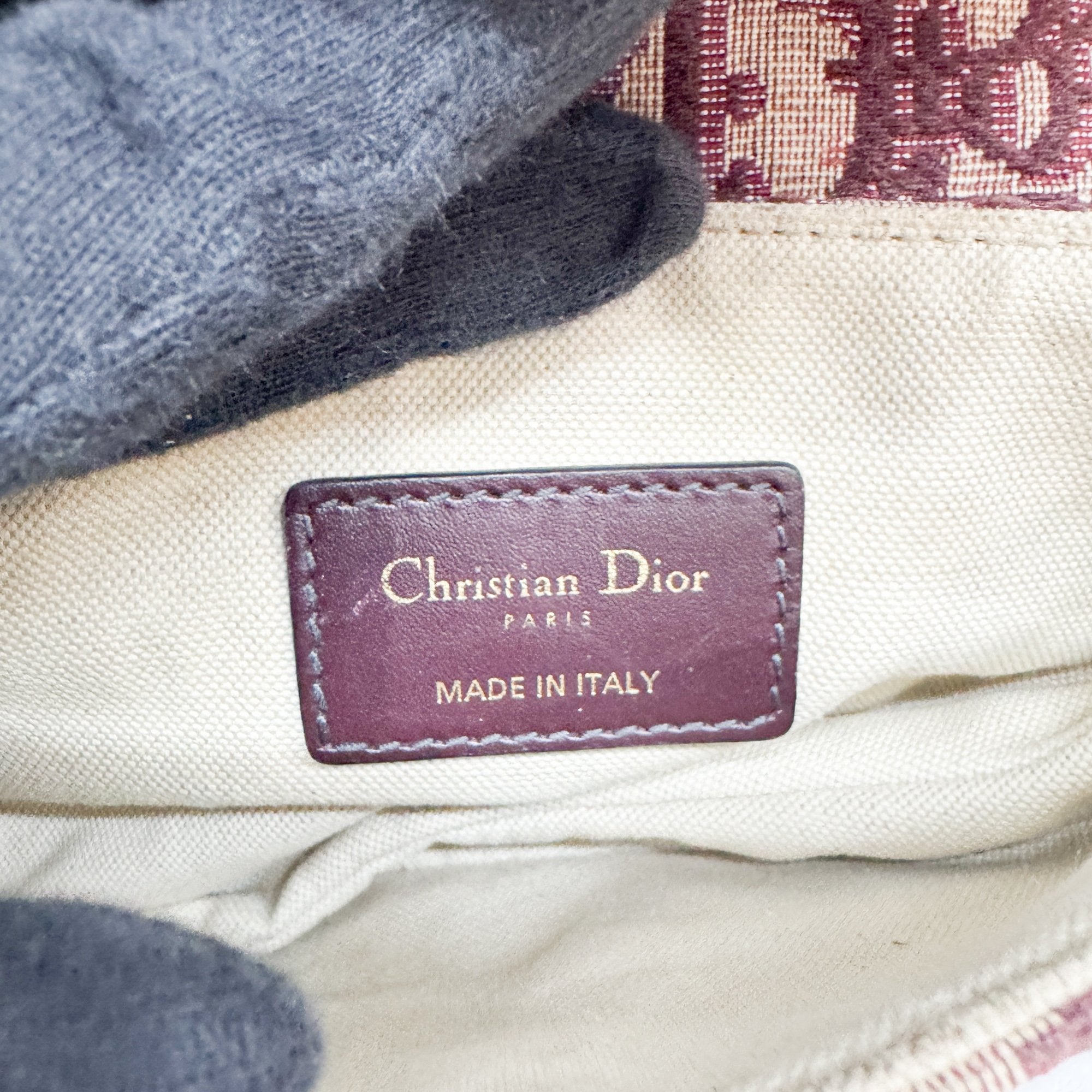 Mini Saddle Red Trotter Canvas Hand Bag