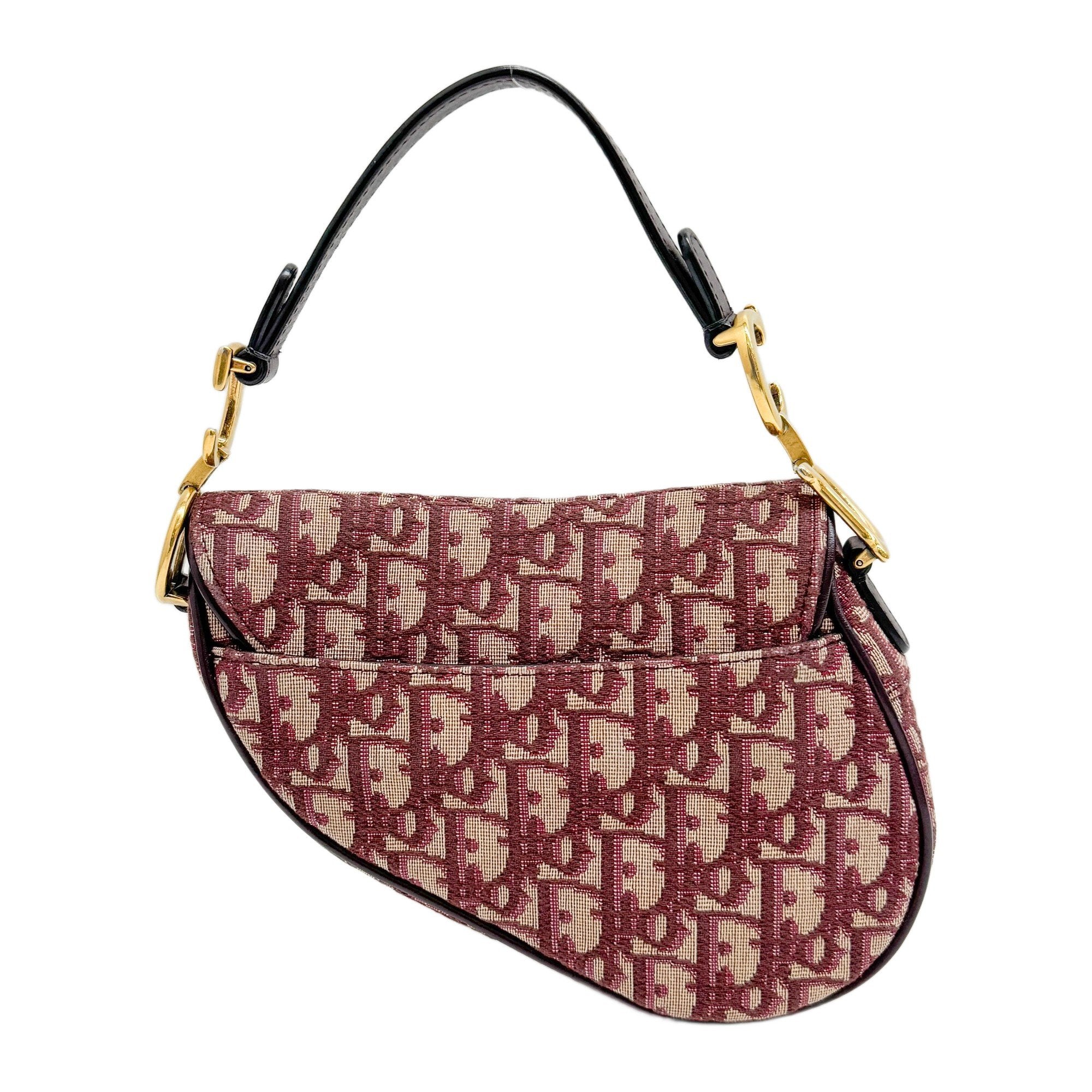 Mini Saddle Red Trotter Canvas Hand Bag