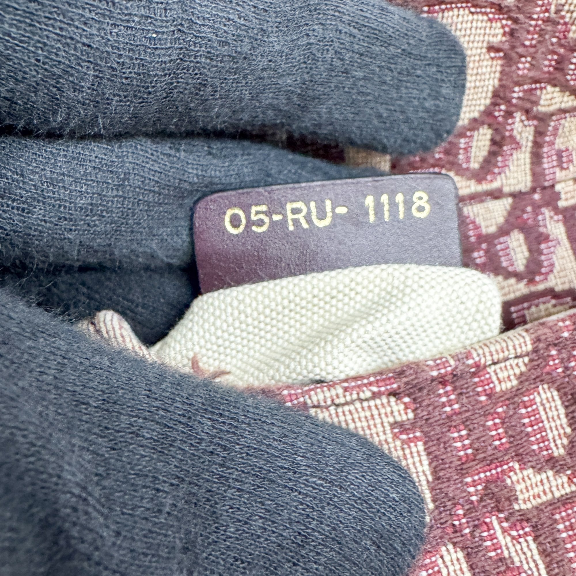 Mini Saddle Red Trotter Canvas Hand Bag