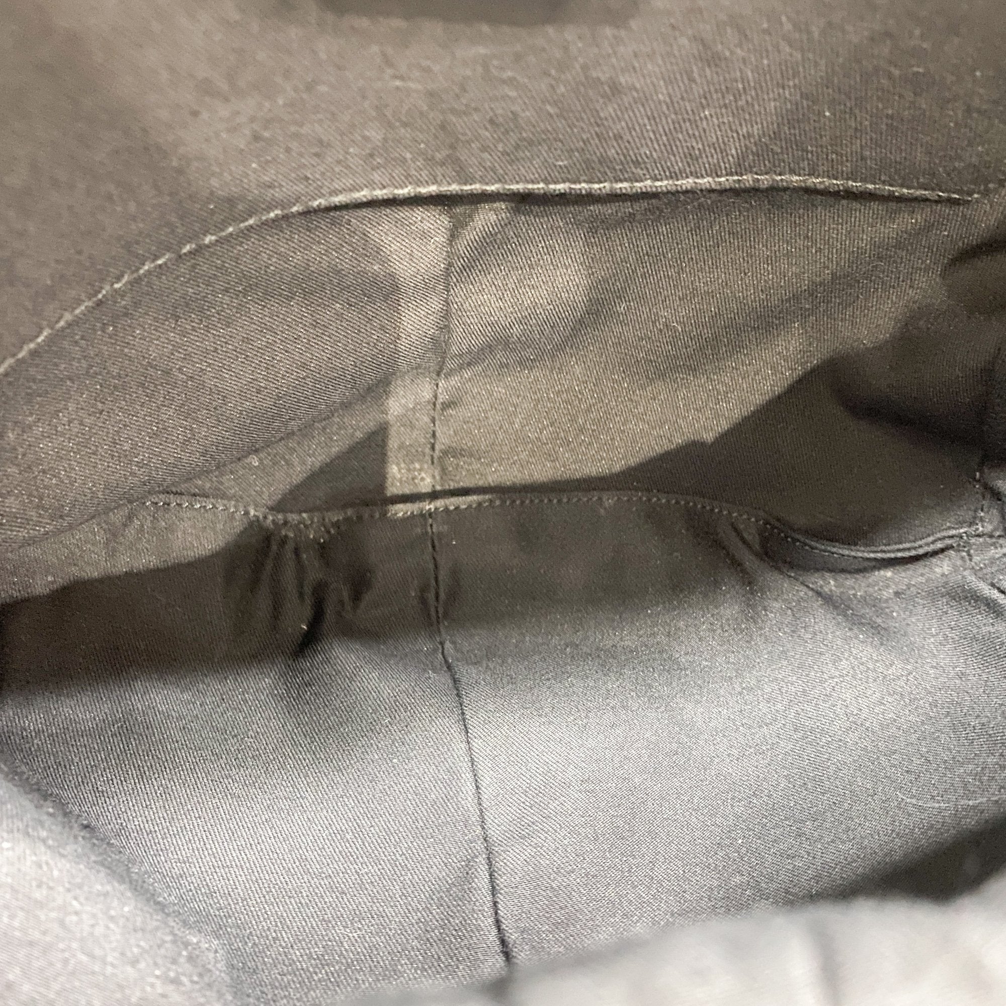 Bamboo Black GG Canvas Hand Bag