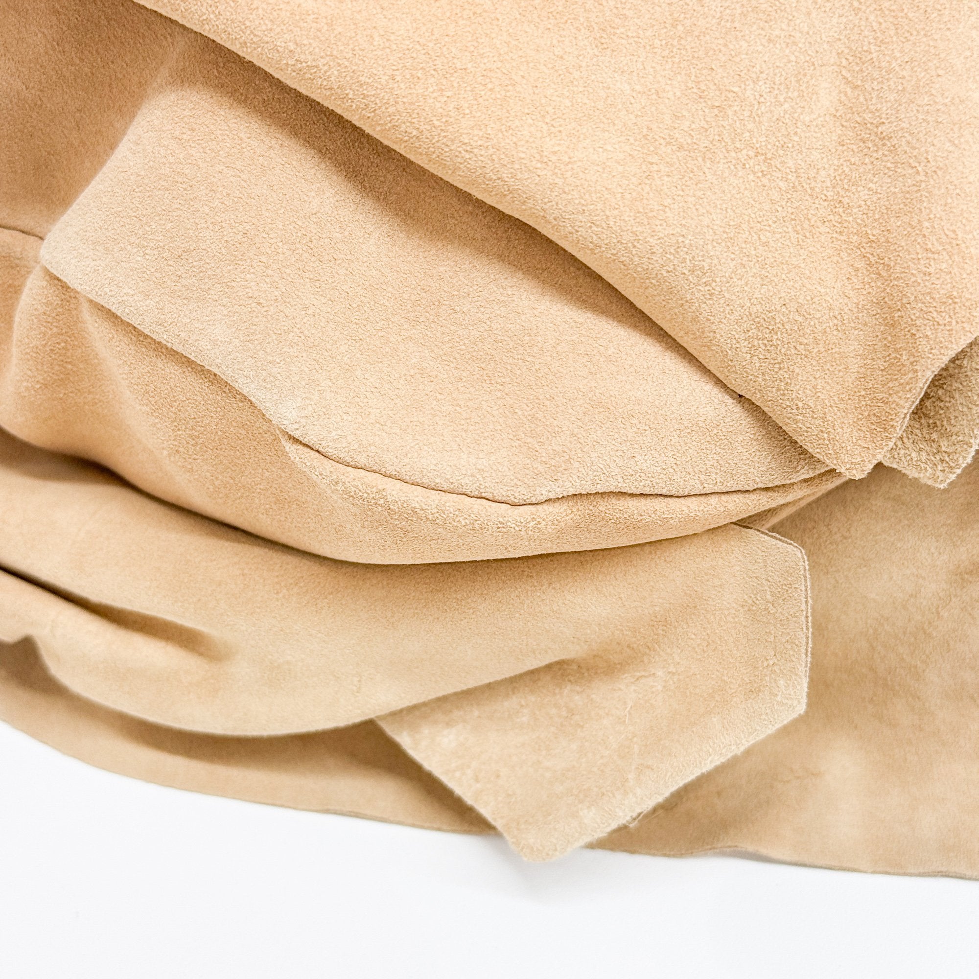 Saint-Tropez Brown Suede Shoulder Bag