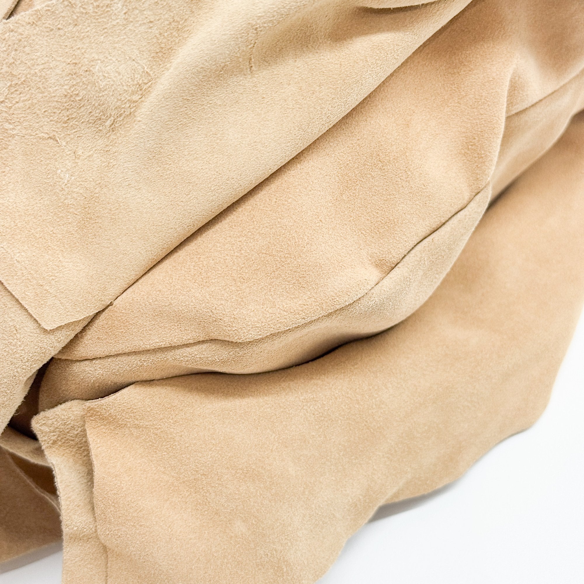 Saint-Tropez Brown Suede Shoulder Bag