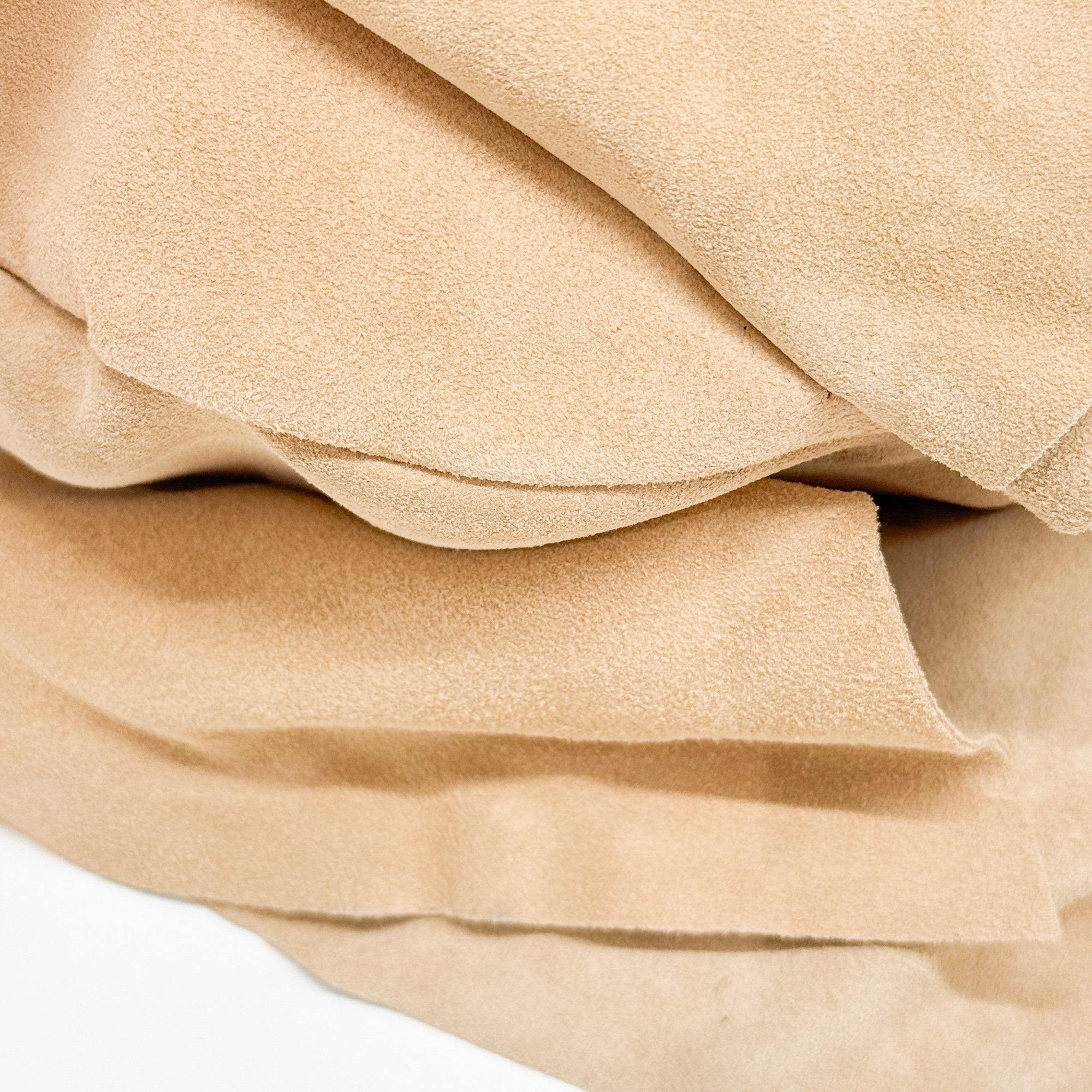 Saint-Tropez Brown Suede Shoulder Bag