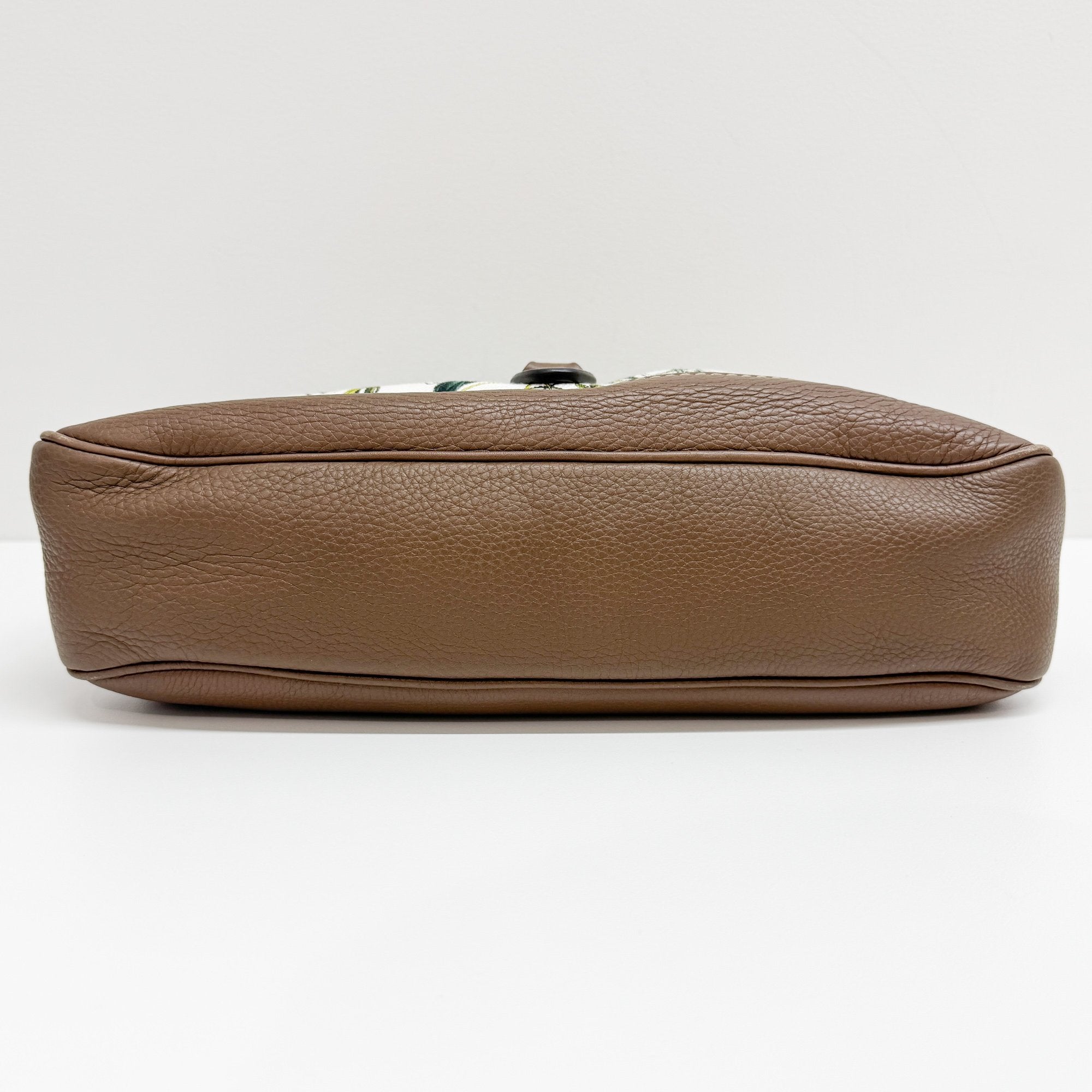 Jackie Multi-Color Floral Canvas Shoulder Bag