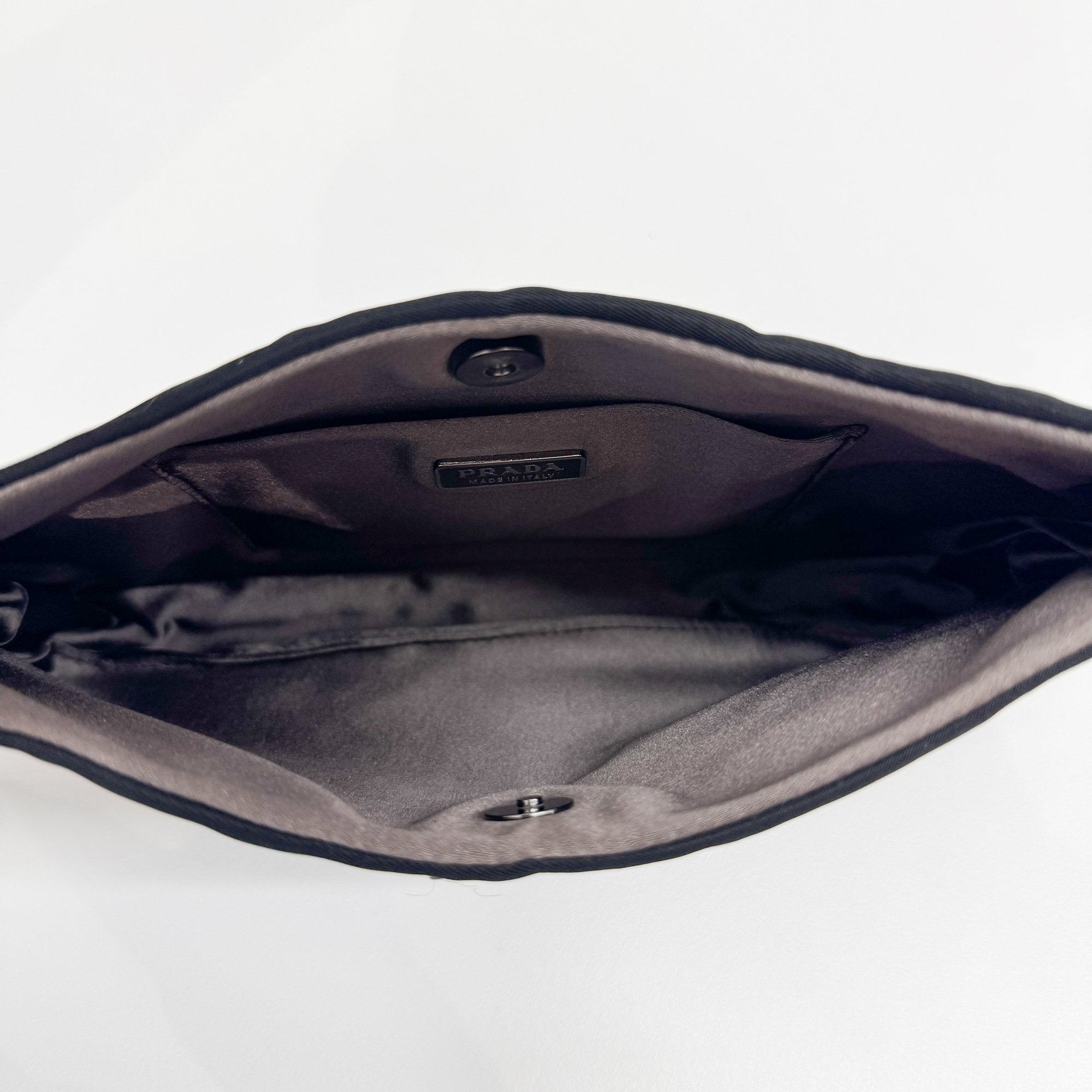 Black Nylon Shoulder Bag