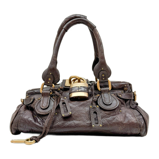 Paddington Brown Leather Shoulder Bag