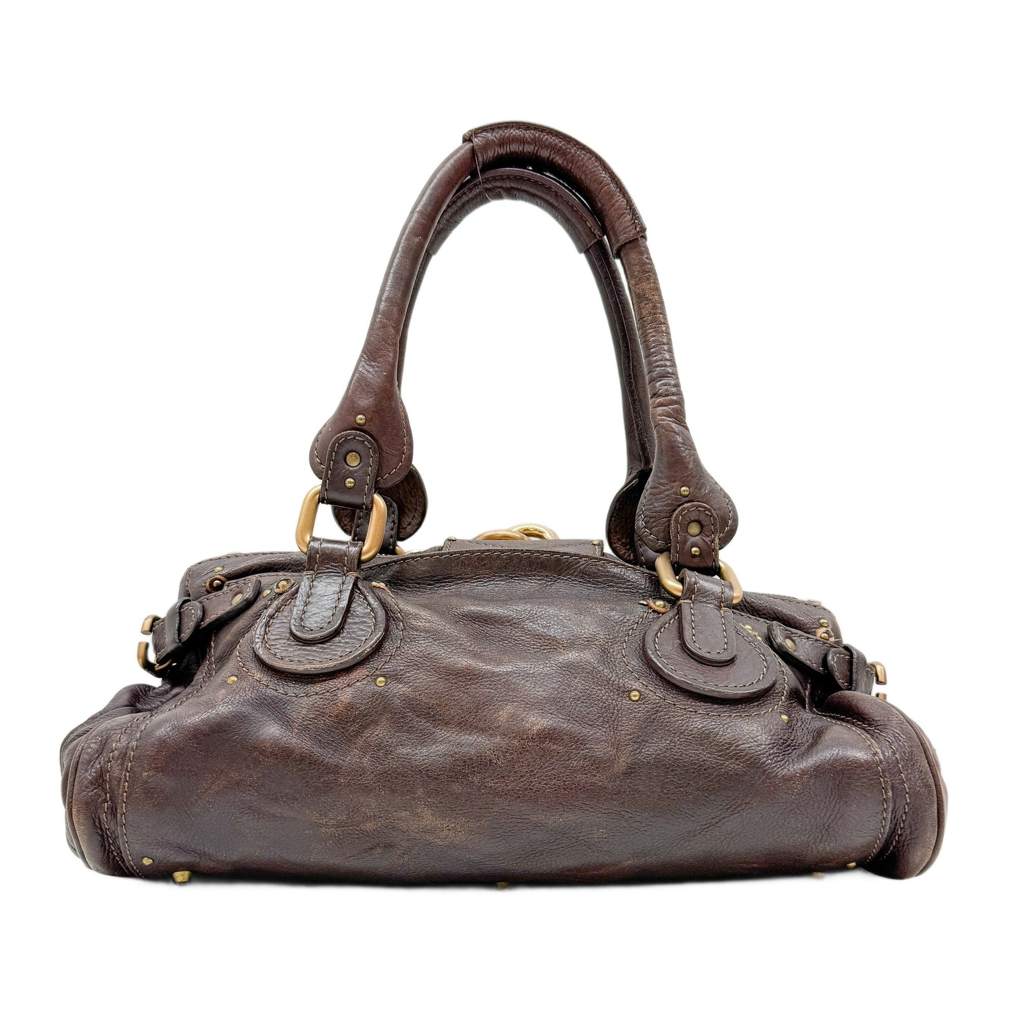 Paddington Brown Leather Shoulder Bag