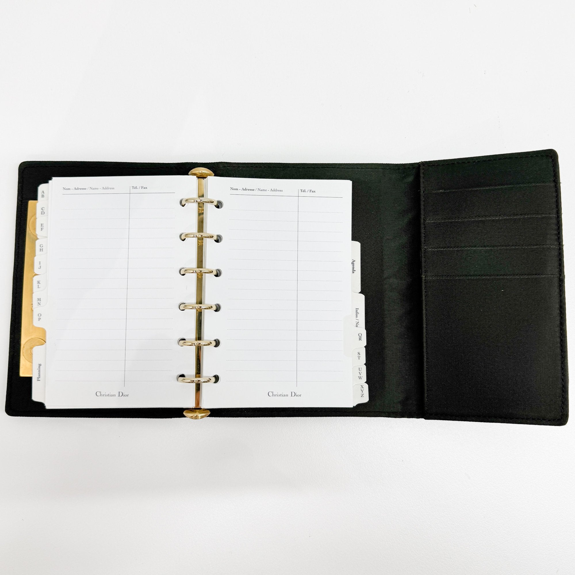 Malice Pearl Cheetah Pony Hair Address Book