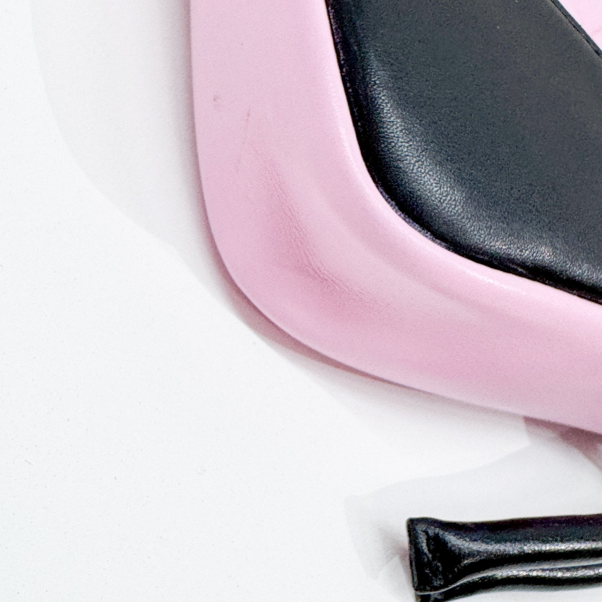 Cambon Pink Leather Shoulder Bag