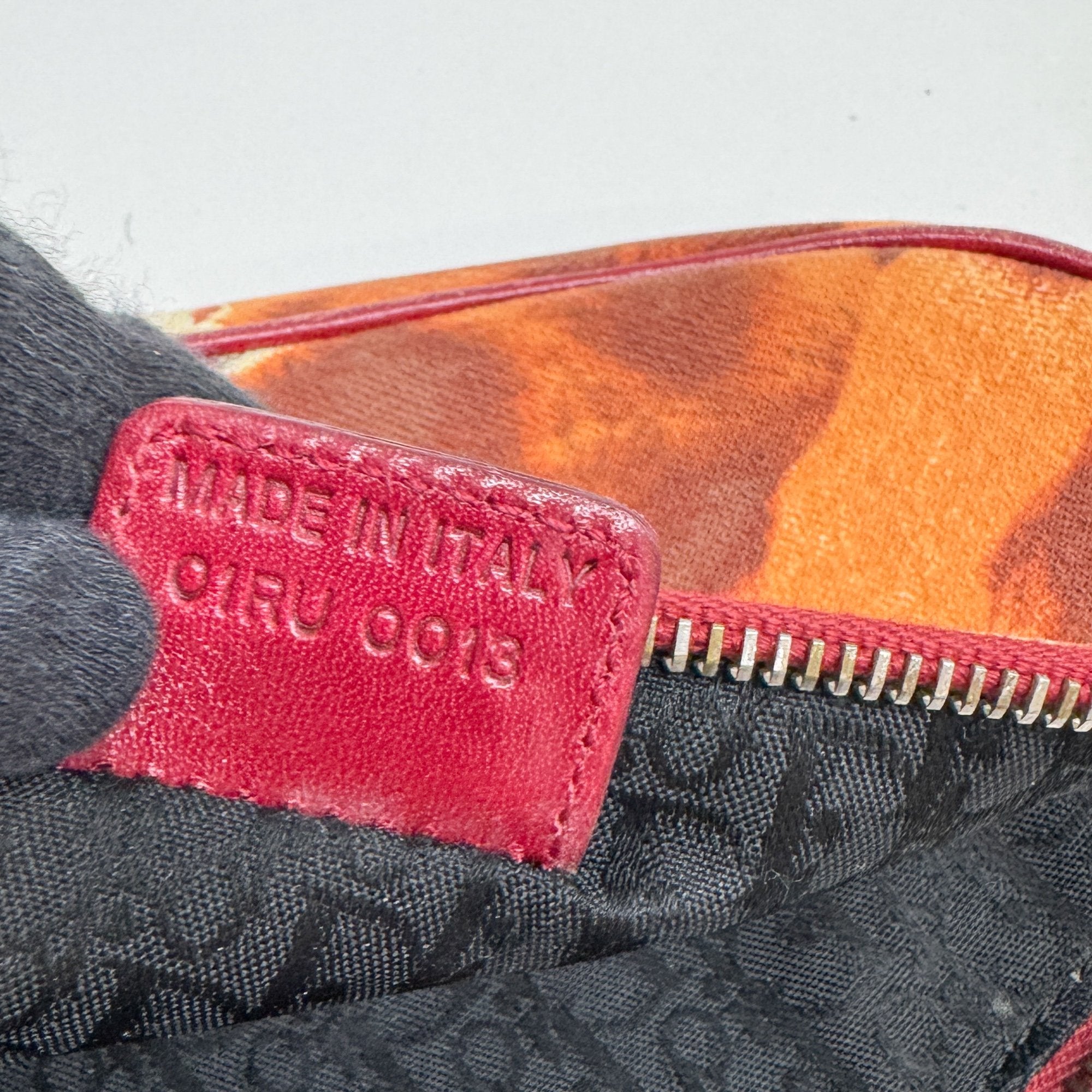 Mini Saddle Multi-Color Victim Canvas Shoulder Bag