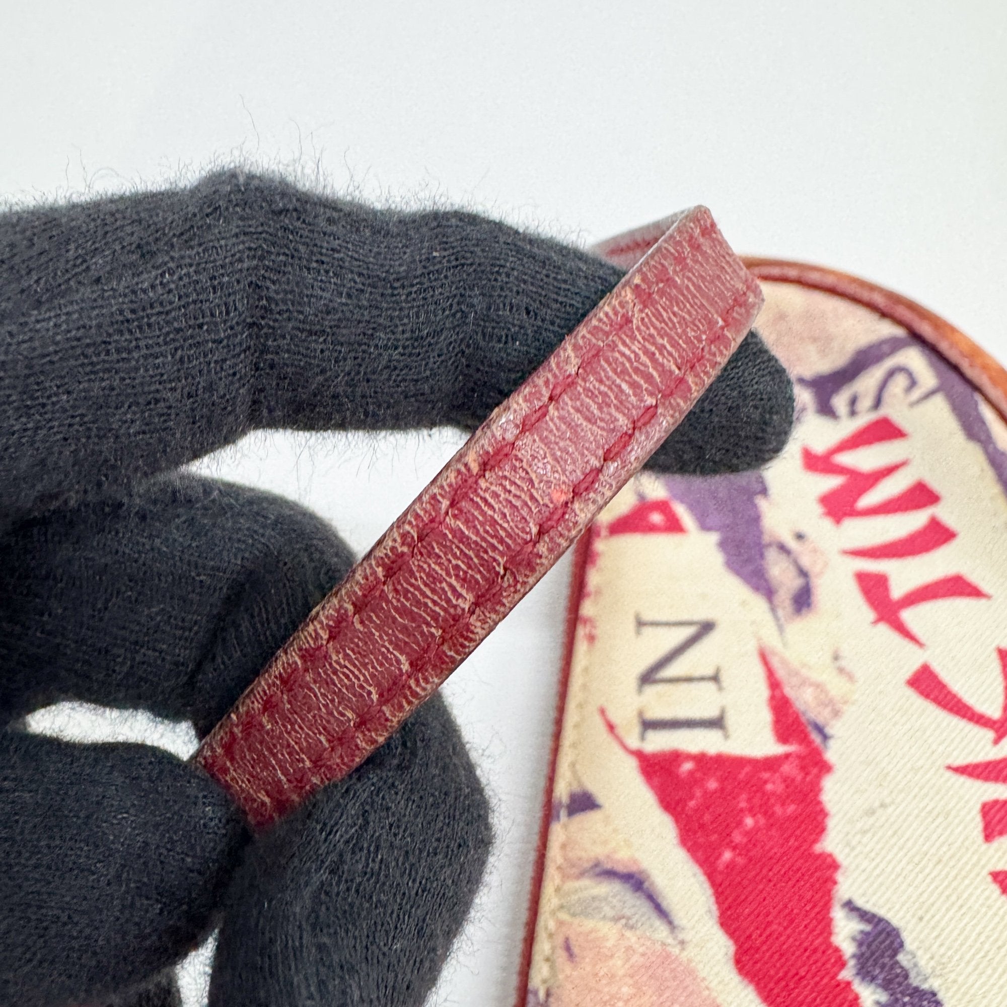 Mini Saddle Multi-Color Victim Canvas Shoulder Bag