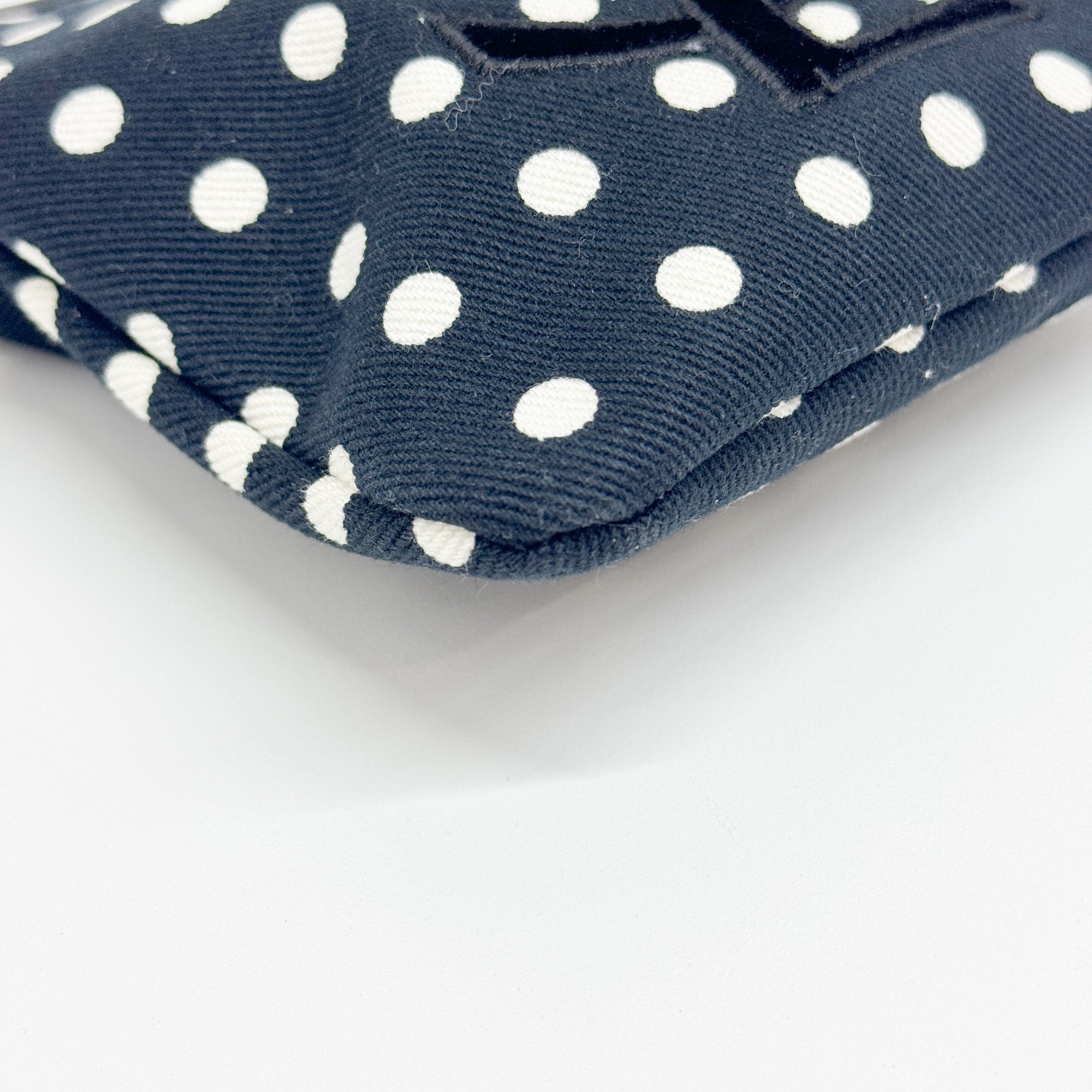 Black Canvas Shoulder Bag