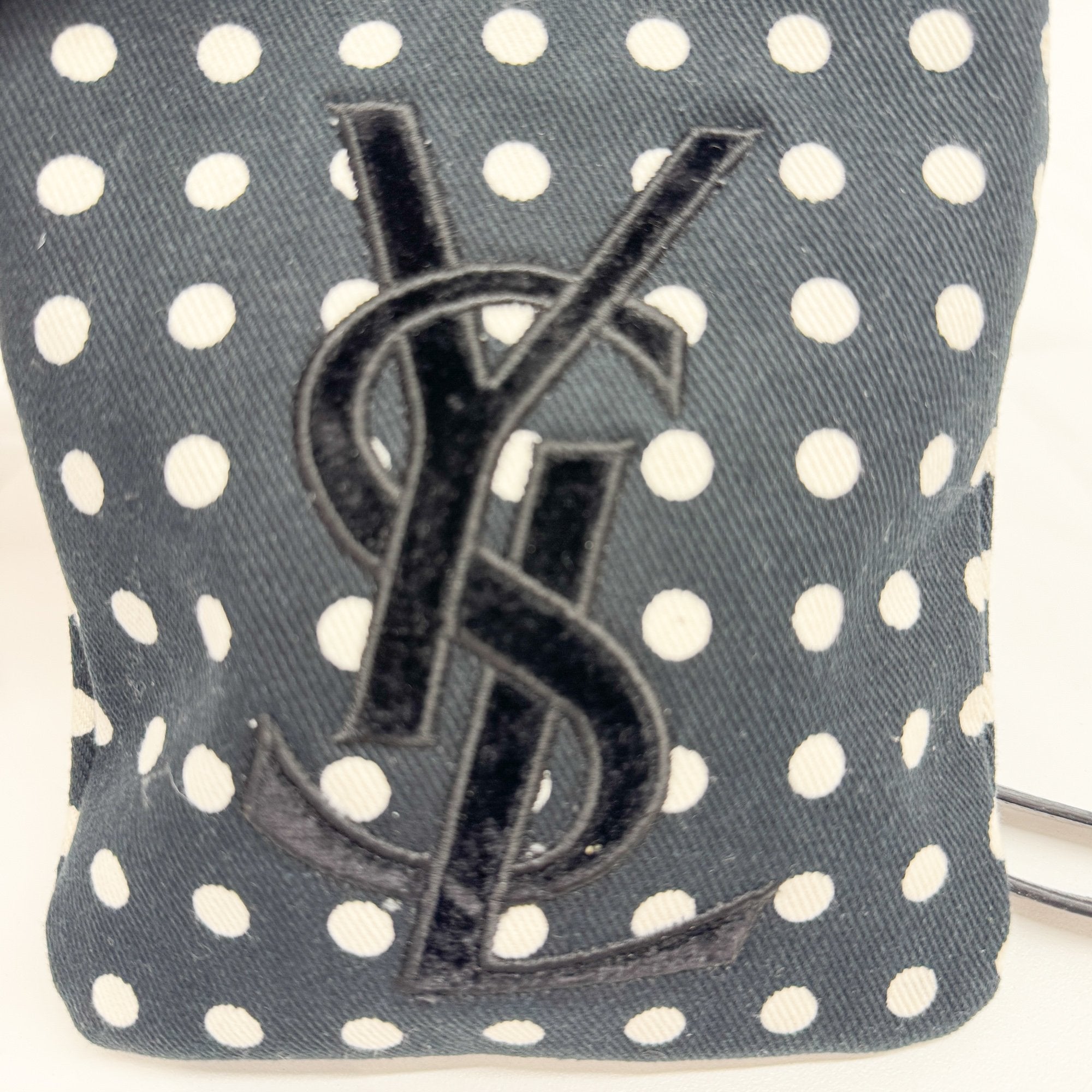 Black Canvas Shoulder Bag