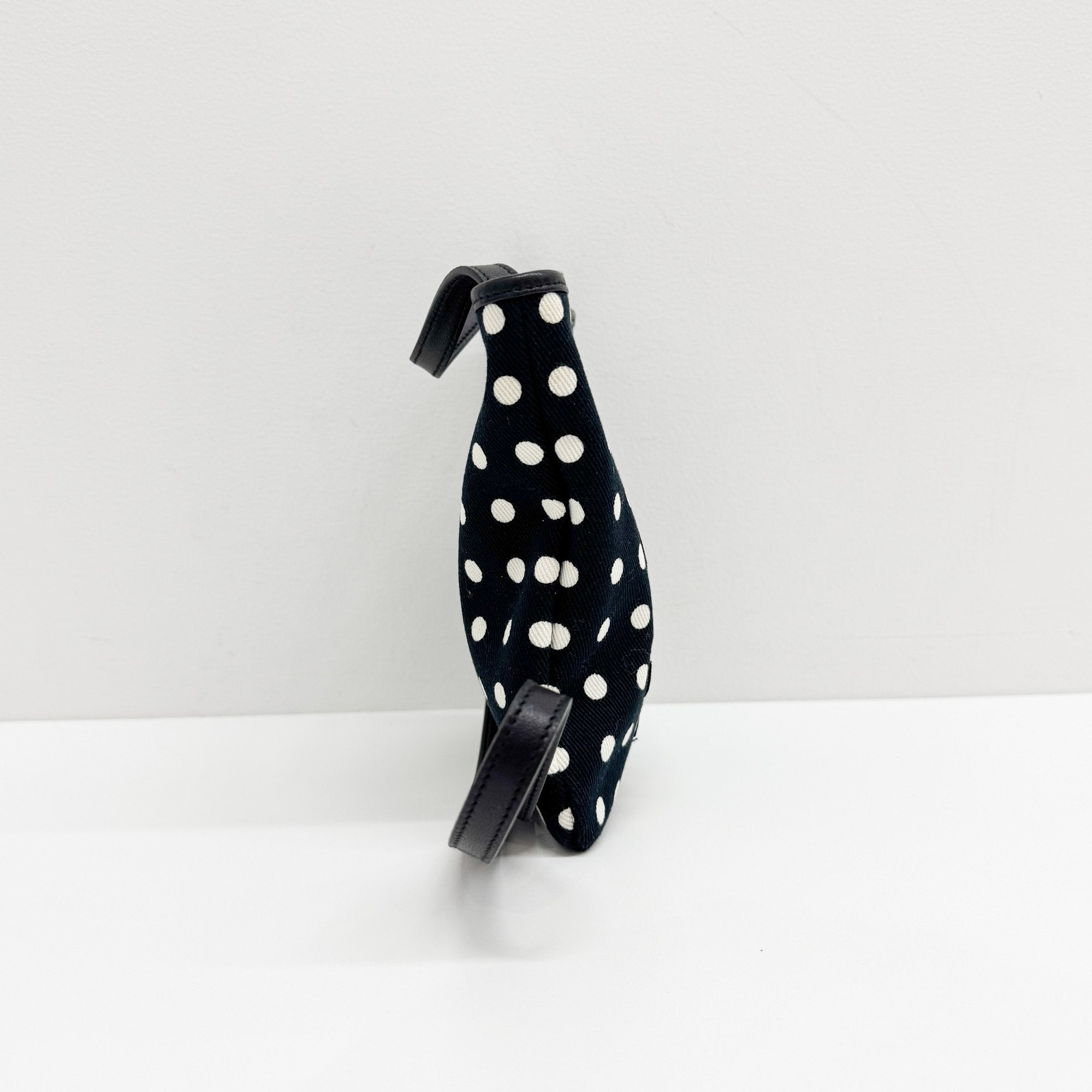 Black Canvas Shoulder Bag